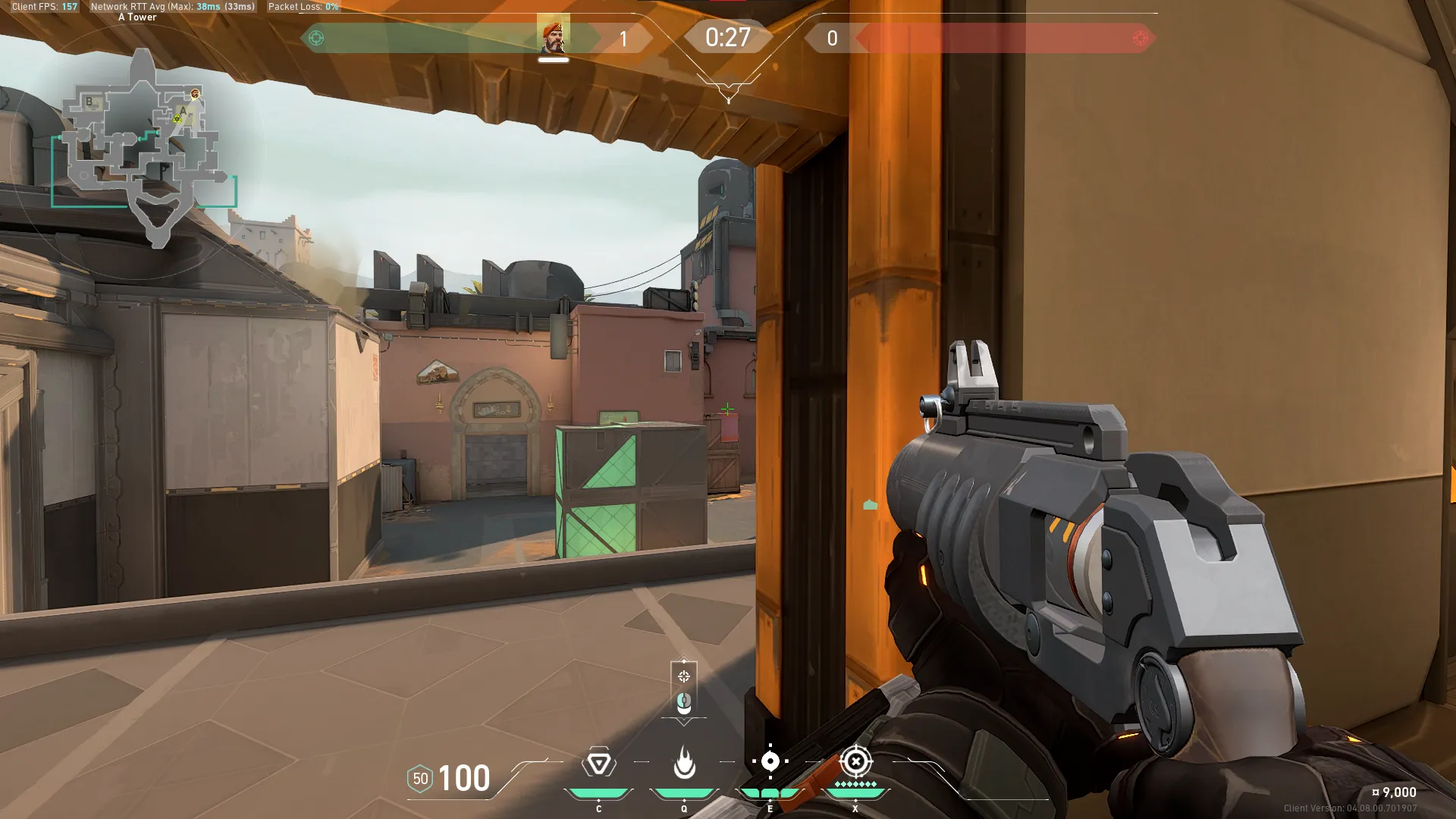 A Truck denial from A Tower — Brimstone lineup on Bind