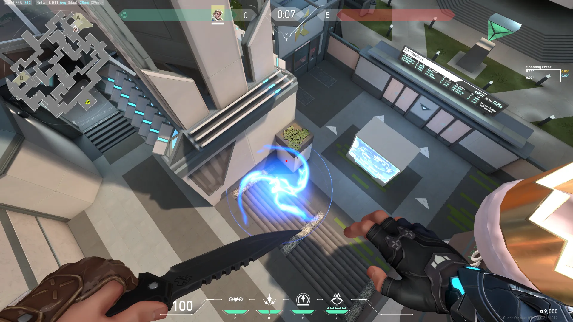 Brimstone Incendiary on Split Attack Site A — step 4 of 4: Result
