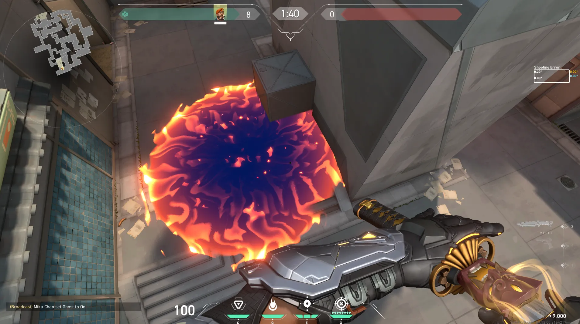 Viper Snake Bite on Split Attack Site B — step 4 of 16: Aim — line up the shot