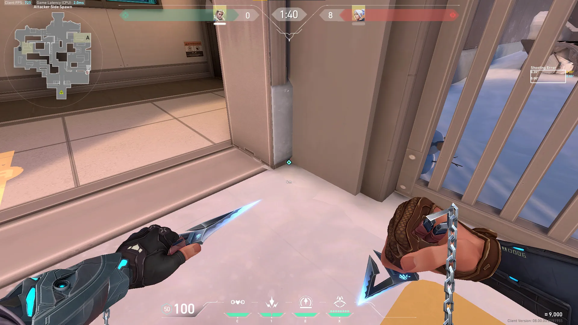 Icebox T Spawn to A Upper Wall Bang — Sova lineup on Icebox