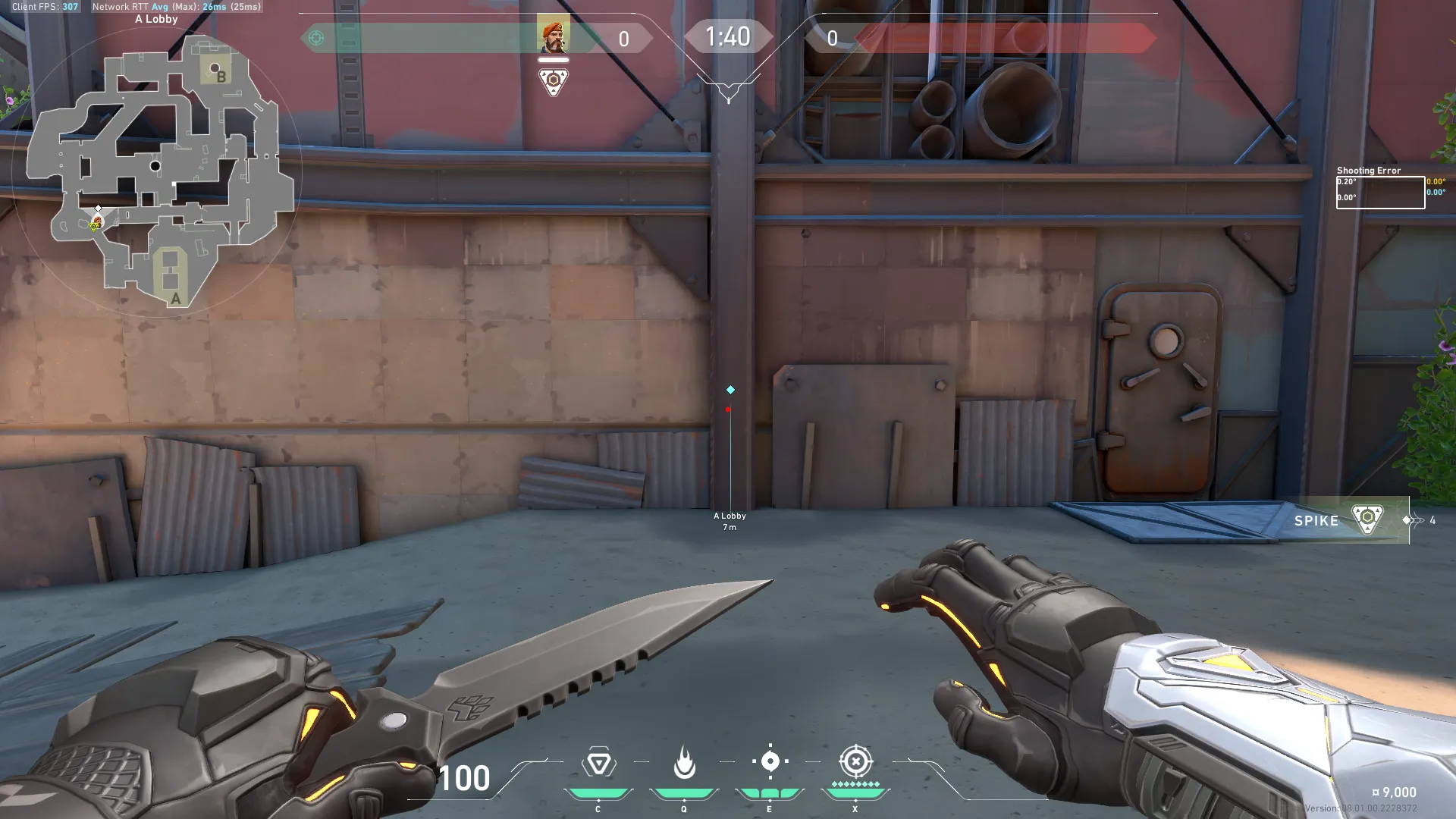 A Lobby to Front A Pyramid Defuse Stall — Brimstone lineup on Breeze