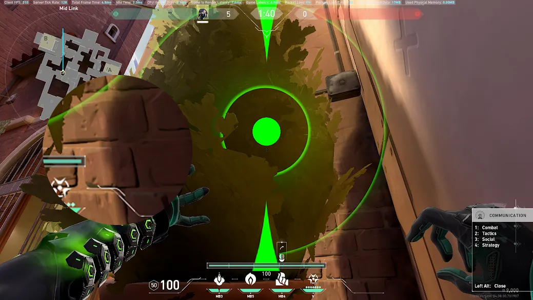 Viper Toxic Screen on Ascent Attack Site B — step 2 of 3: Aim — line up the shot