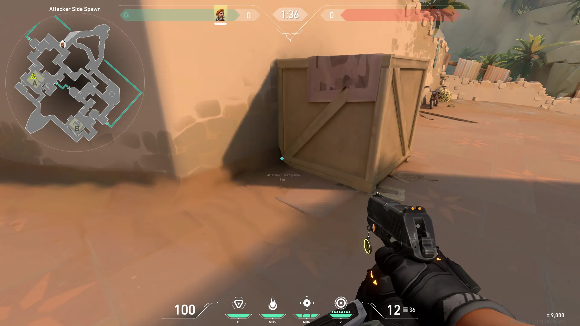 From A Lobby to A Boxes (from A Lobby) #2 — Brimstone lineup on Bind