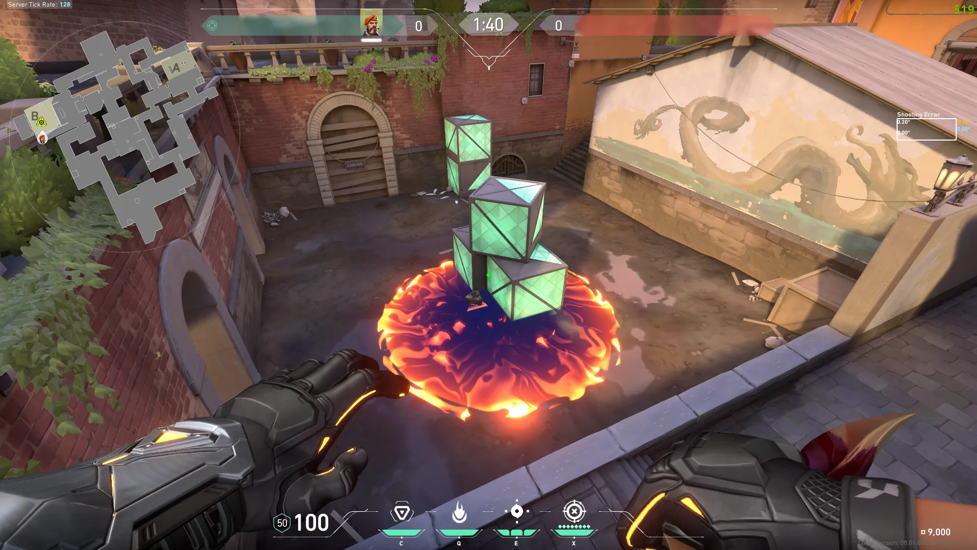 Brimstone Incendiary on Ascent Attack Site B — step 3 of 3: Result