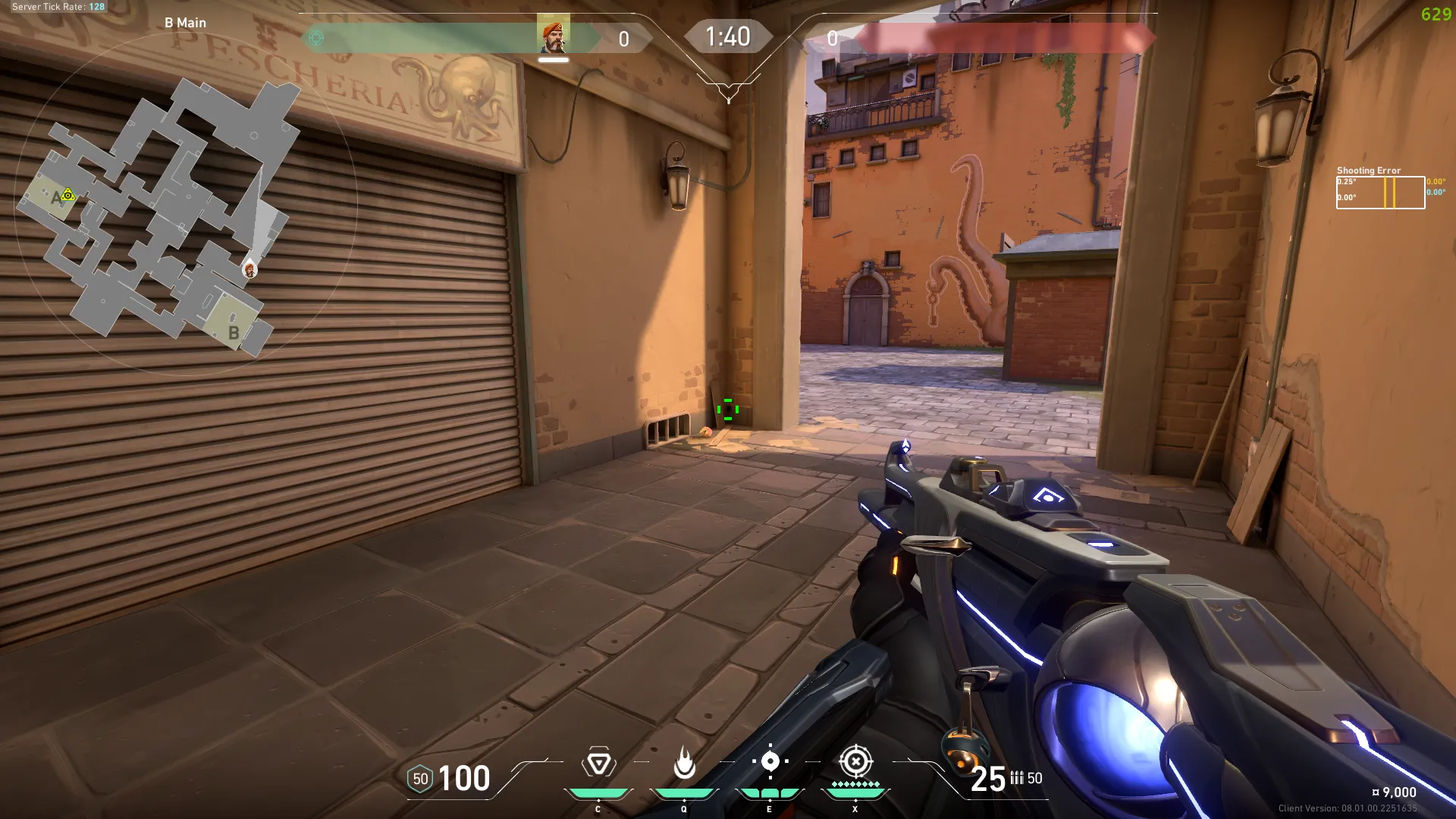 B Main to B Site Front of Triple Boxes. — Brimstone lineup on Ascent