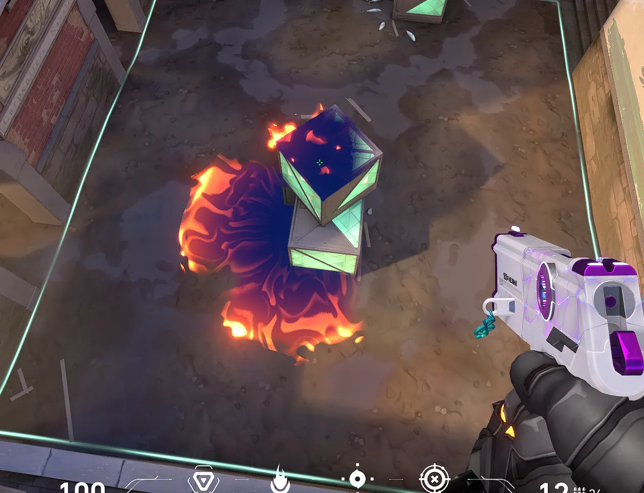Brimstone Incendiary on Ascent Attack Site B — step 3 of 3: Result