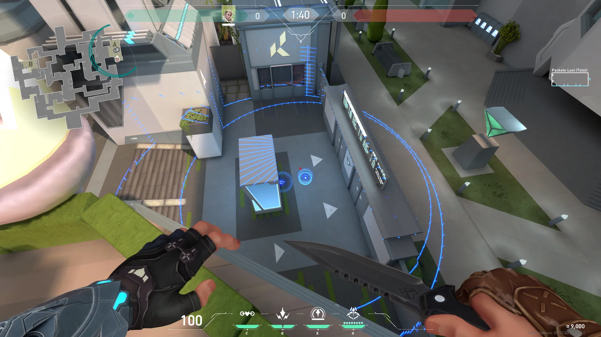 Sova Shock Bolt on Split Attack Site A — step 4 of 4: Result