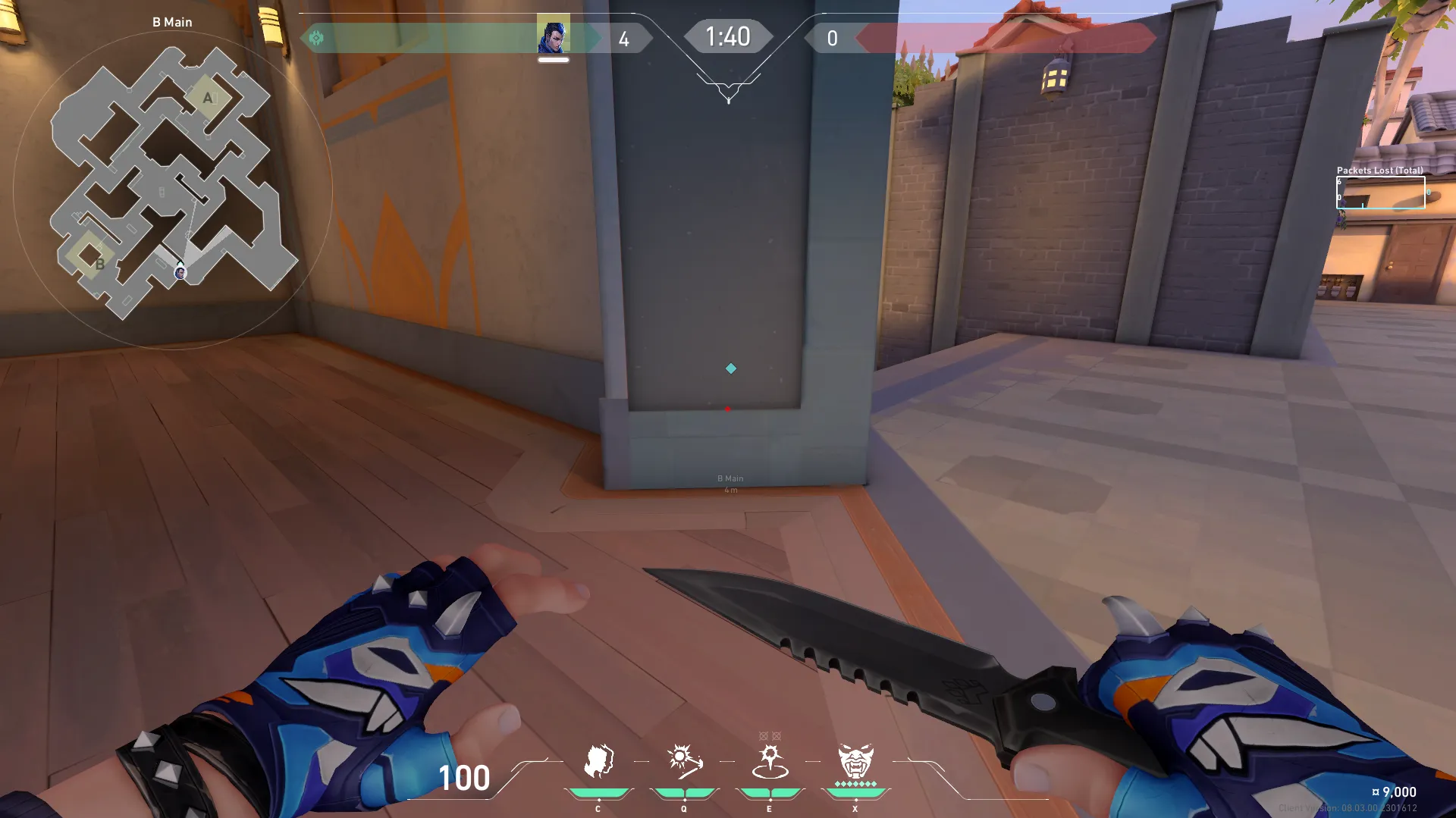 B Lobby to Spawn / A Lobby Rotate Teleport — Yoru lineup on Sunset