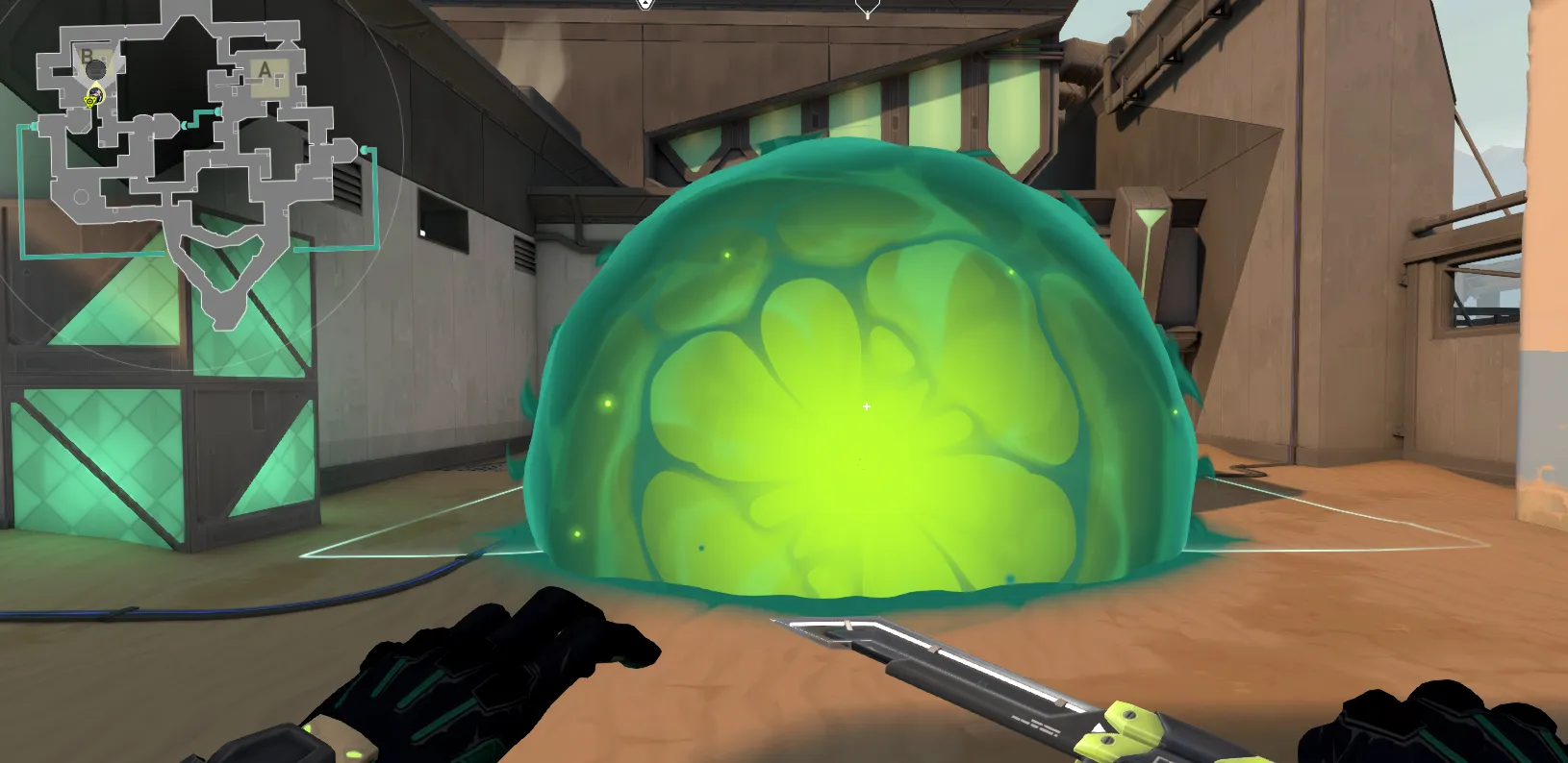 Viper Poison Cloud on Bind Defense Site B — step 3 of 3: Result
