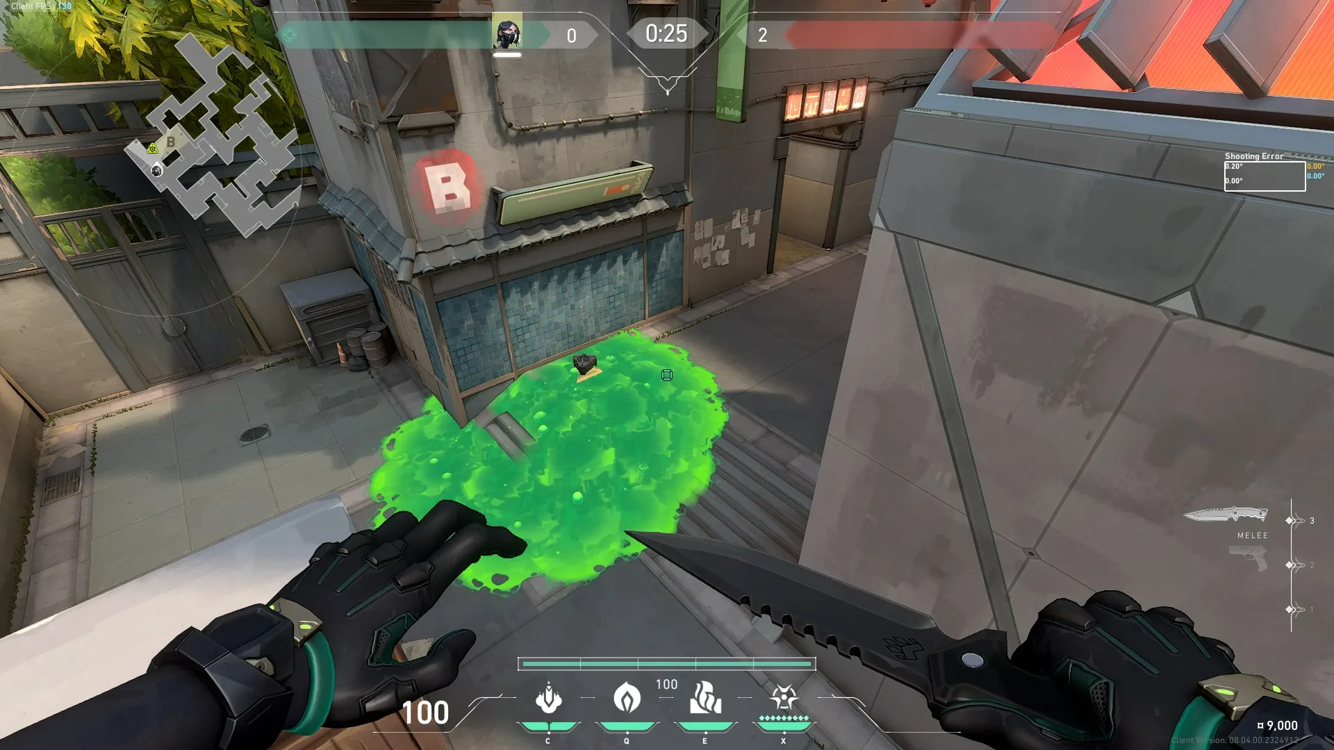 Viper Snake Bite on Split Attack Site B — step 3 of 3: Result