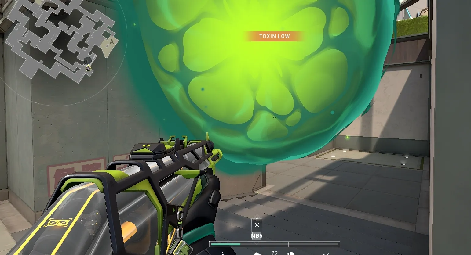 Viper Poison Cloud on Split Defense Site A — step 5 of 5: Result