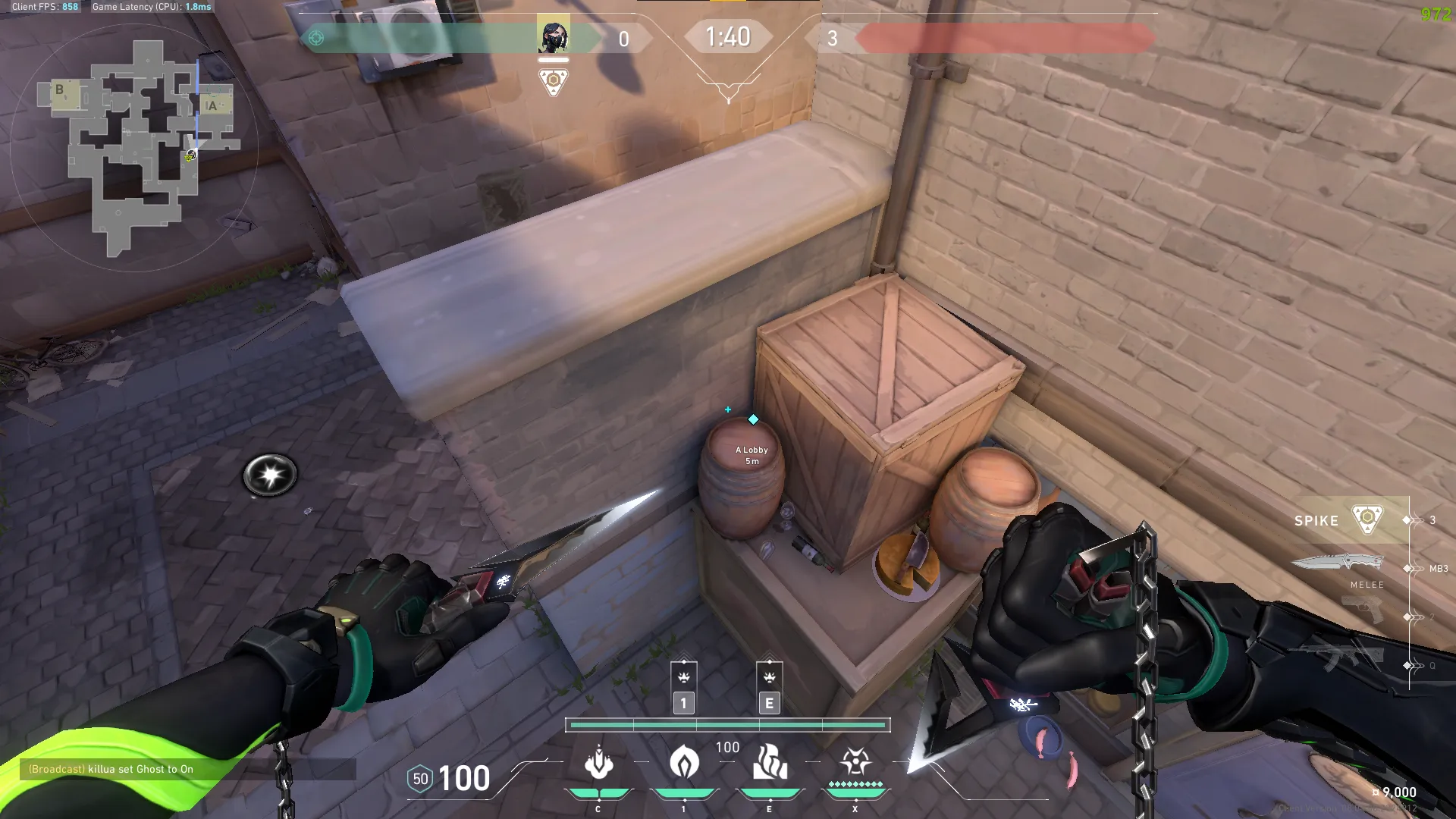 Ascent A Site Heaven Smoke (easy) — Viper lineup on Ascent