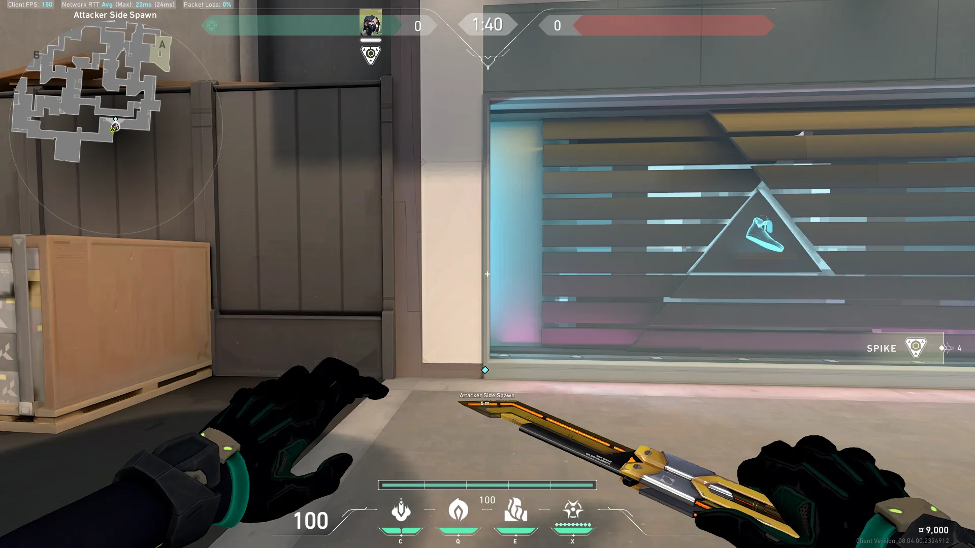 Attacking A Wall — Viper lineup on Split