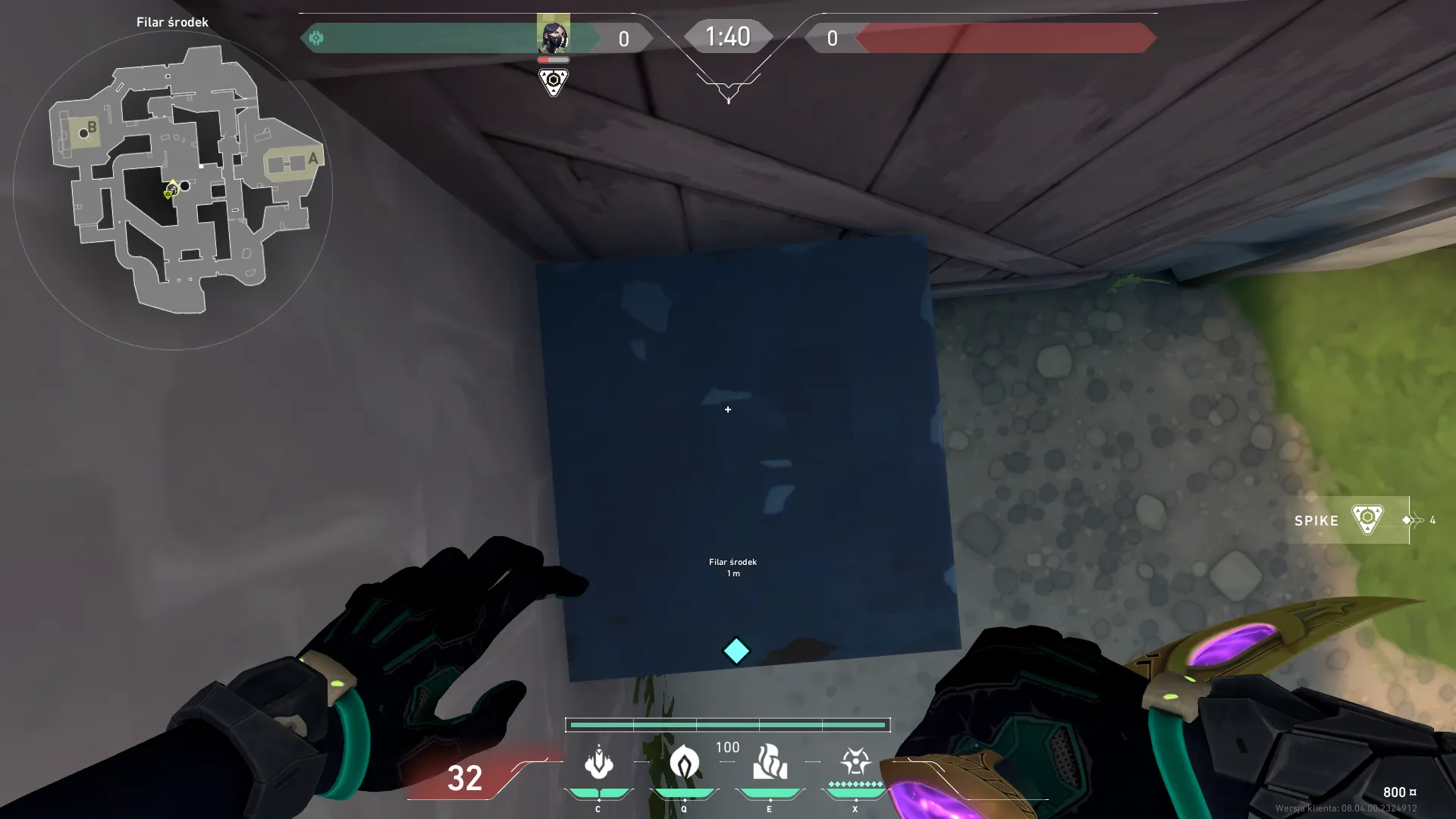Breeze Mid Doors One Way (from Mid Bottom) — Viper lineup on Breeze