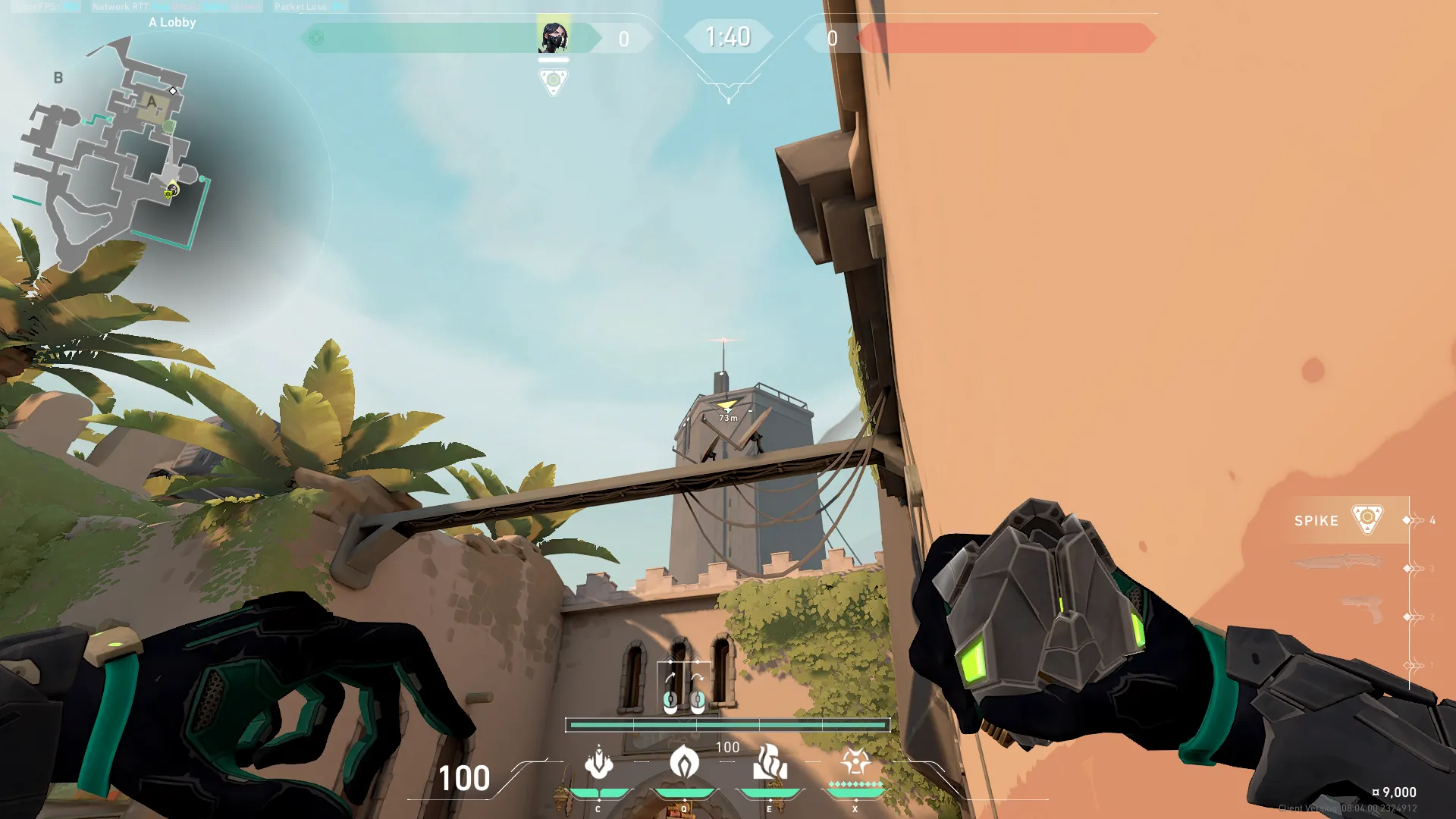 Viper Poison Cloud on Bind Attack Site A — step 2 of 3: Aim — line up the shot