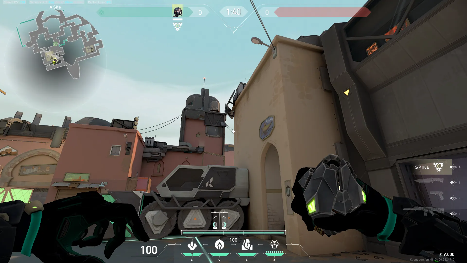 Viper Poison Cloud on Bind Defense Site A — step 2 of 3: Aim — line up the shot