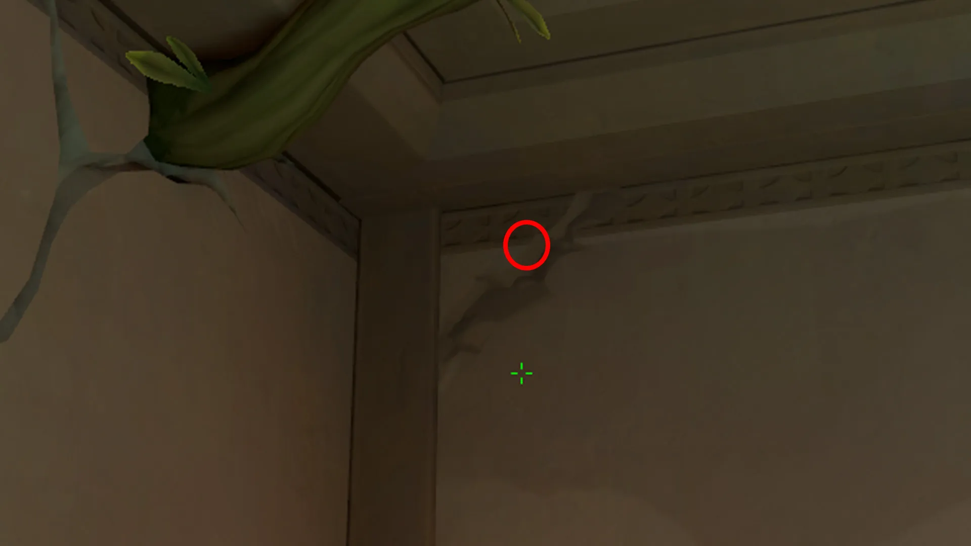 Sova Recon Bolt on Lotus Attack Site A — step 2 of 4: Aim — line up the shot