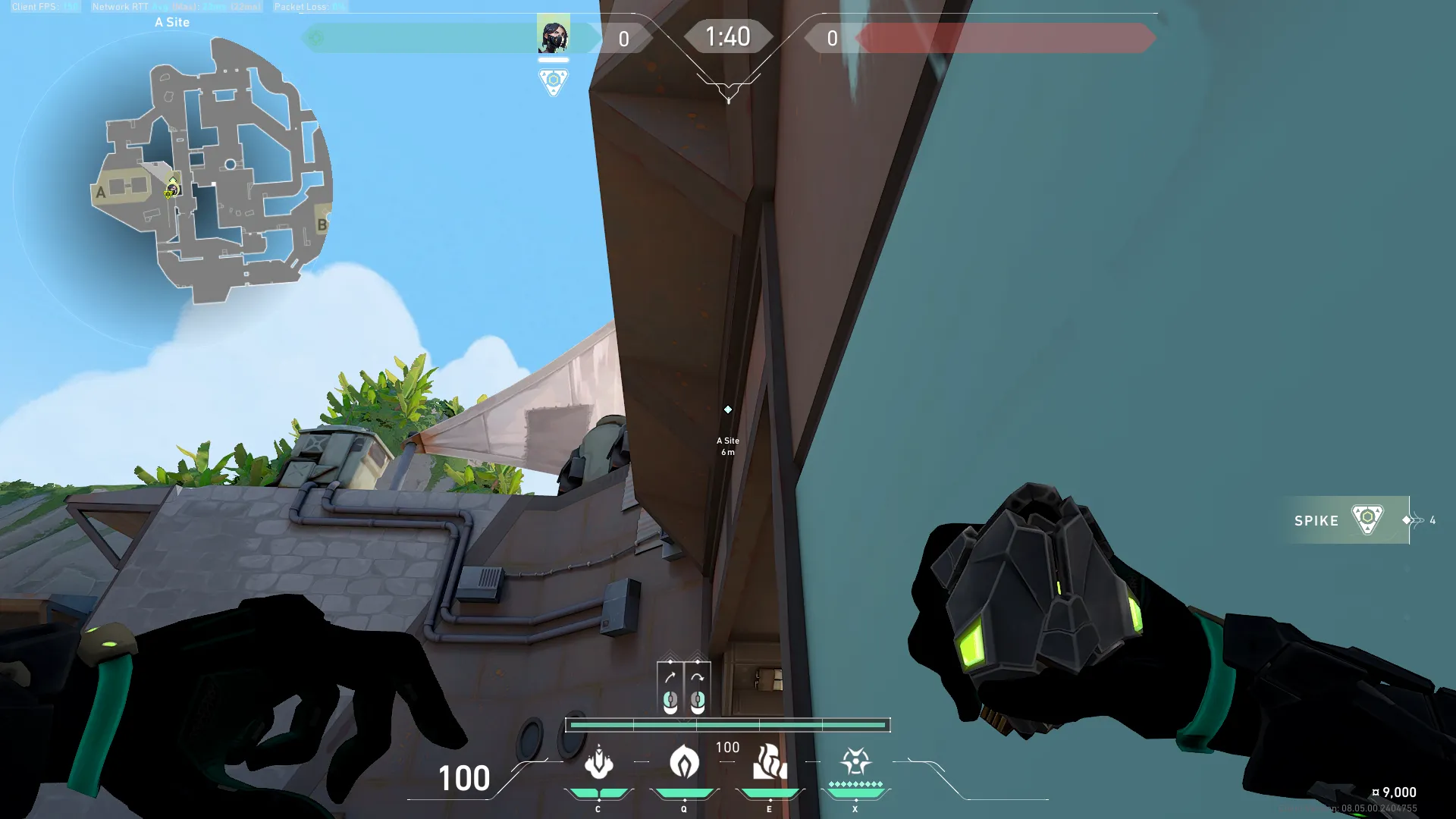 Viper Poison Cloud on Breeze Defense Mid — step 2 of 3: Aim — line up the shot