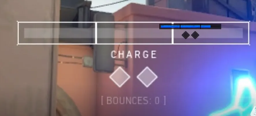 Sova Recon Bolt on Bind Defense Site A — step 2 of 3: Aim — line up the shot