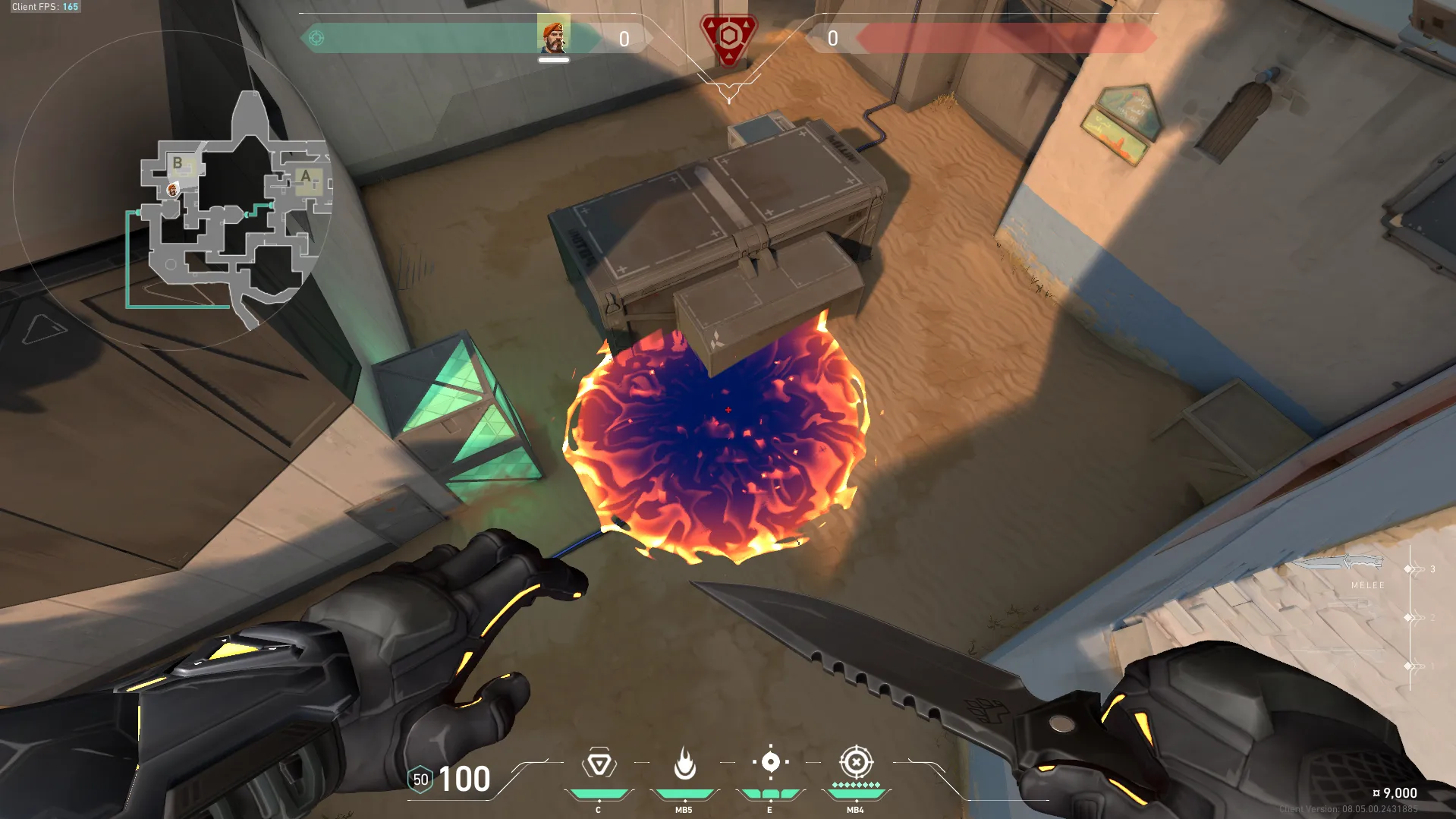 Brimstone Incendiary on Bind Attack Site B — step 4 of 4: Result