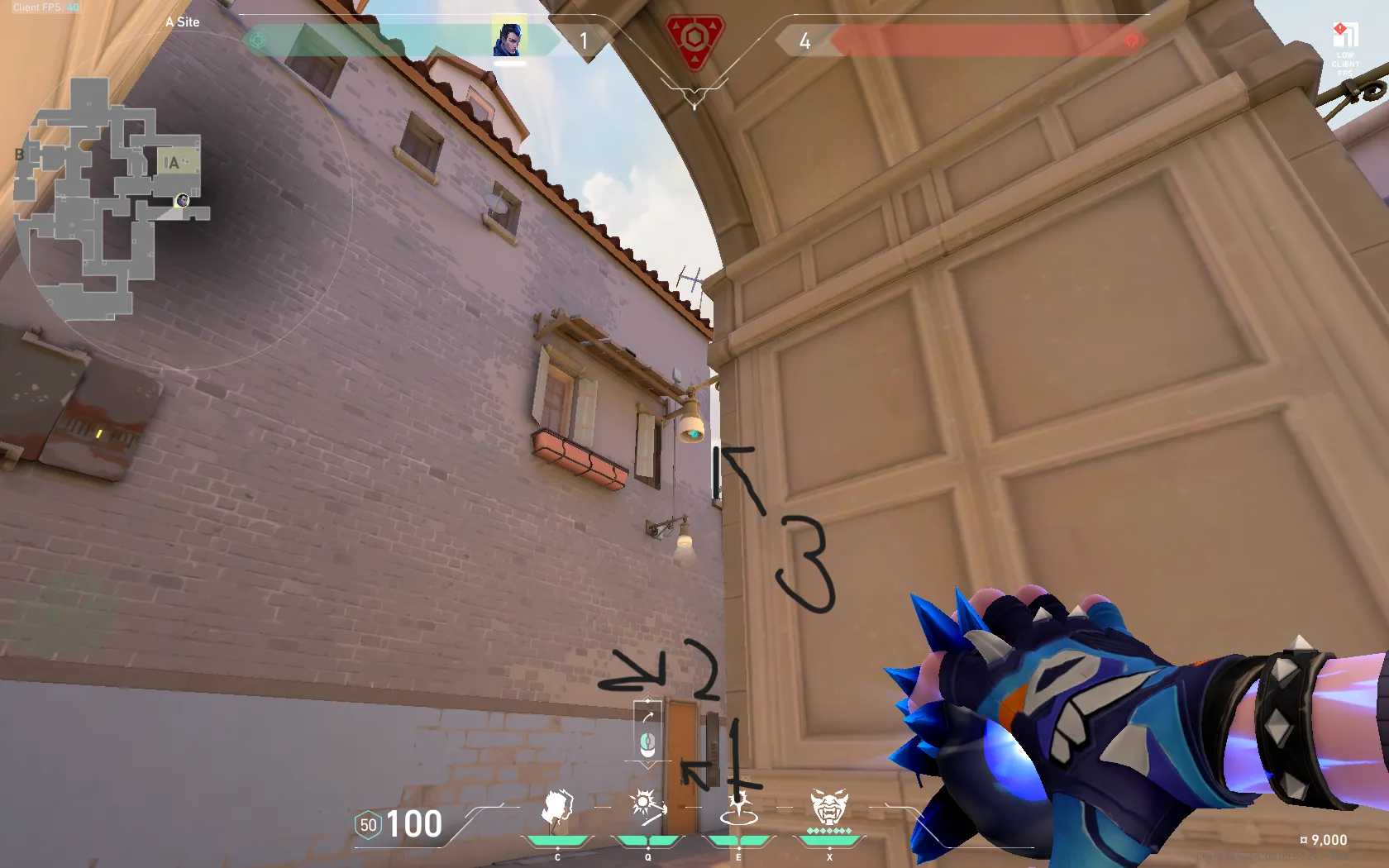 Yoru Blindside on Ascent Defense Site A — step 3 of 3: Result