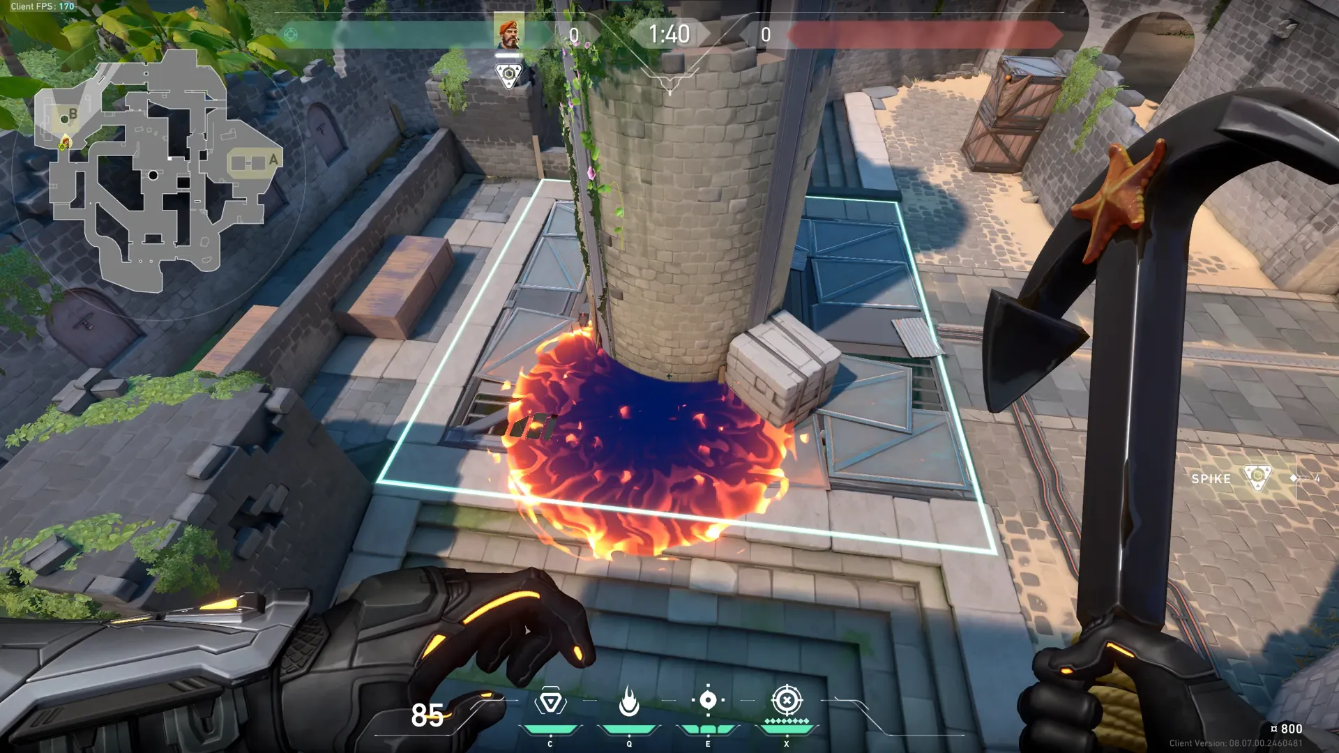 Brimstone Incendiary on Breeze Defense Site B — step 3 of 3: Result