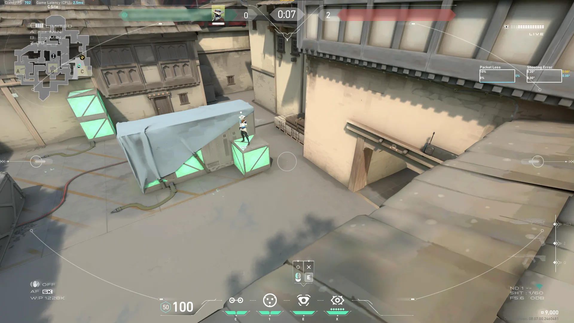 Cypher Spycam on Haven Defense Site C — step 6 of 6: Result