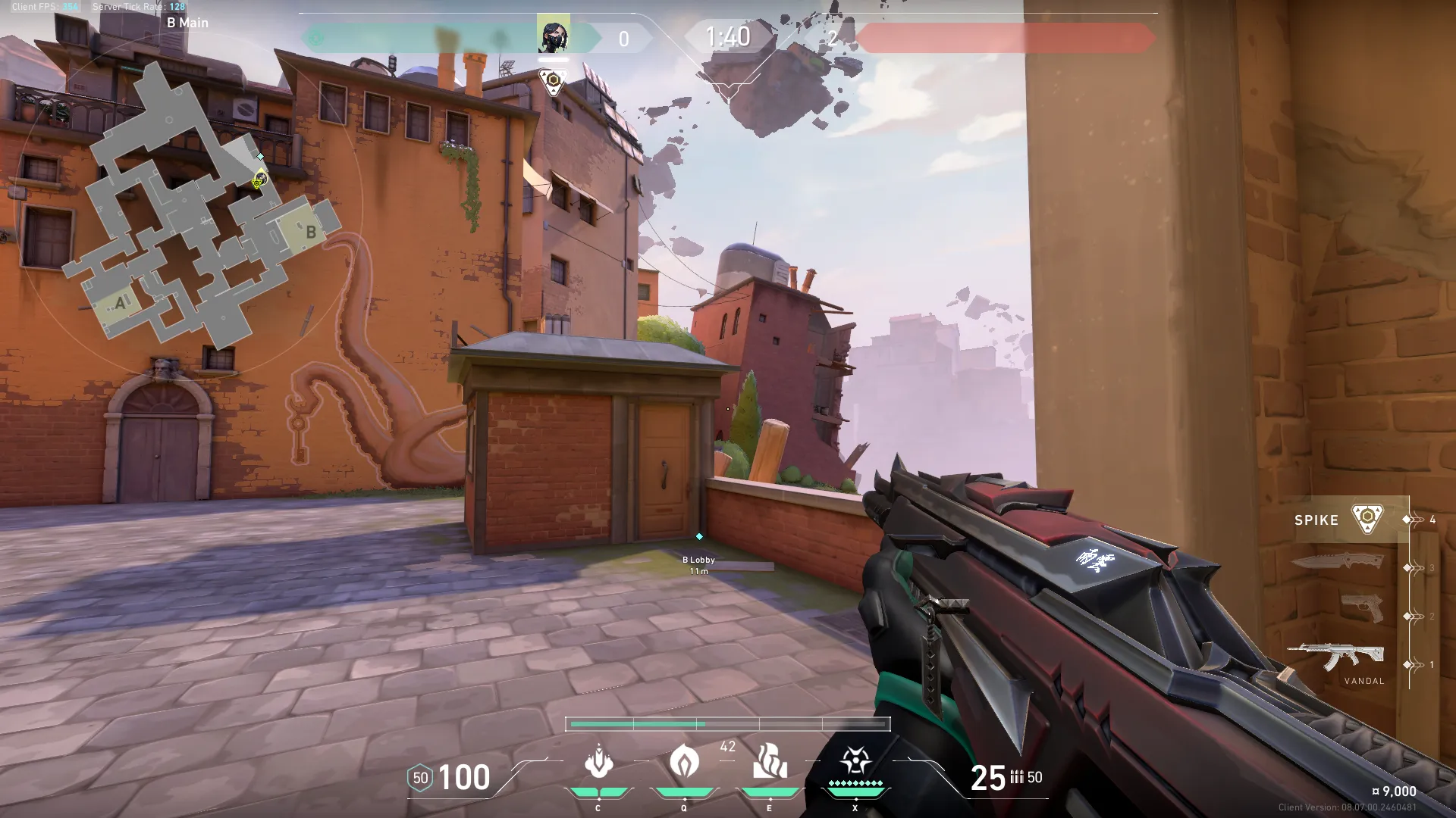 Ascent B Market Smoke From B Lobby to B Market — Viper lineup on Ascent