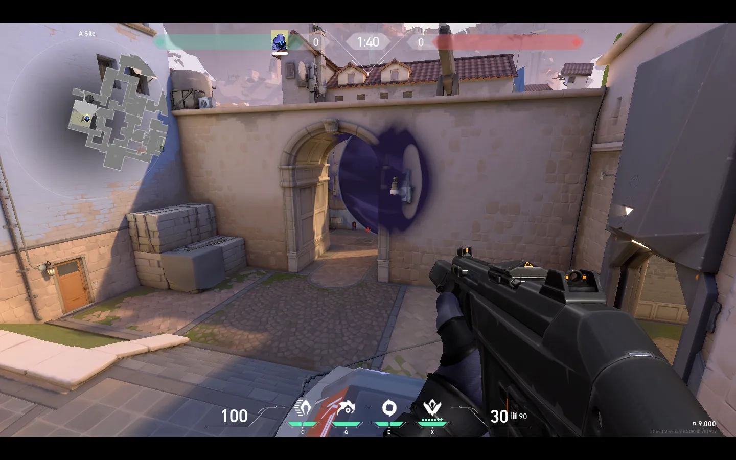 Omen Dark Cover on Ascent Defense Site A — step 4 of 4: Result