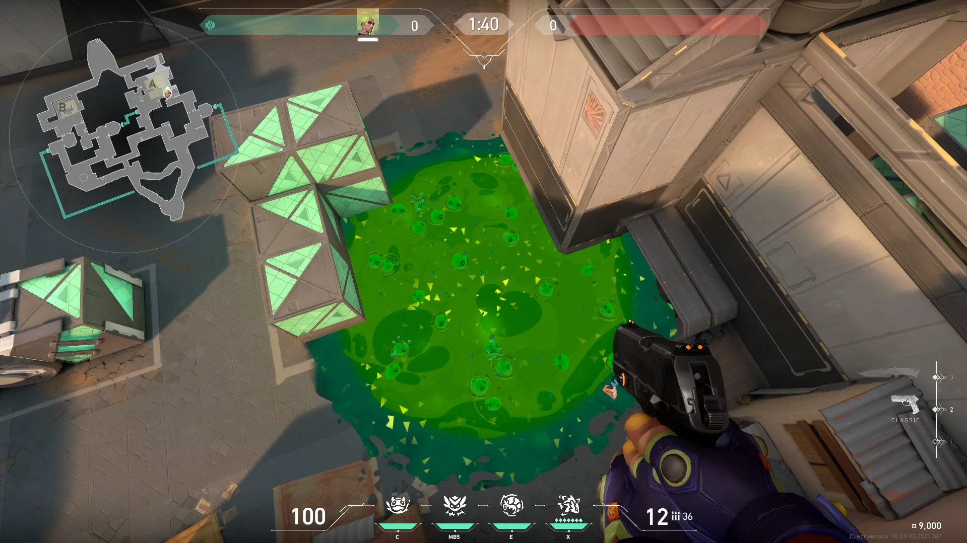 Gekko Mosh Pit on Bind Defense Site A — step 3 of 3: Result