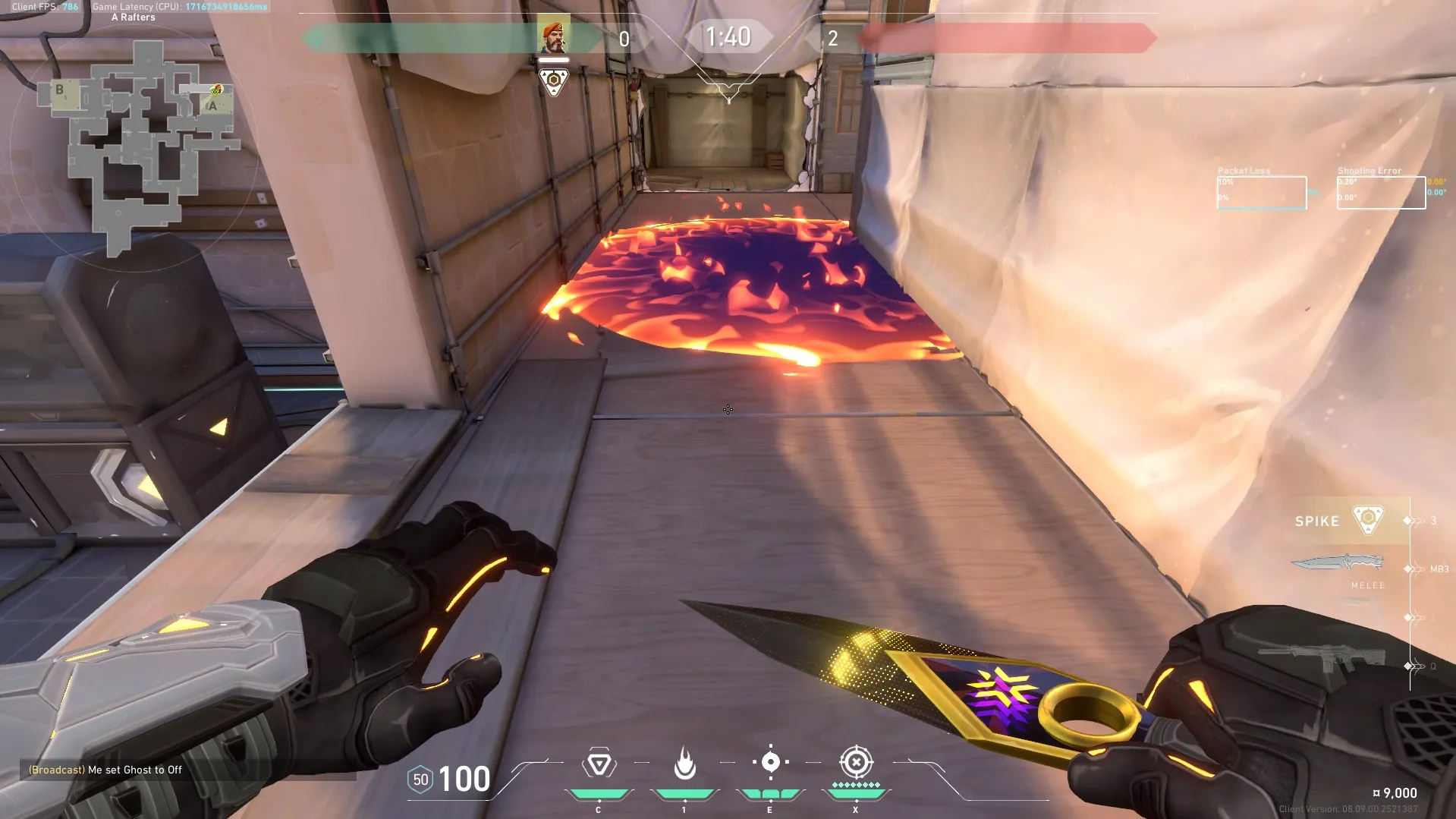 Brimstone Incendiary on Ascent Attack Site A — step 3 of 3: Result