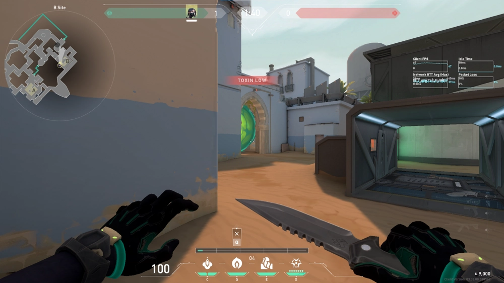 Viper Poison Cloud on Bind Defense Site B — step 3 of 3: Result