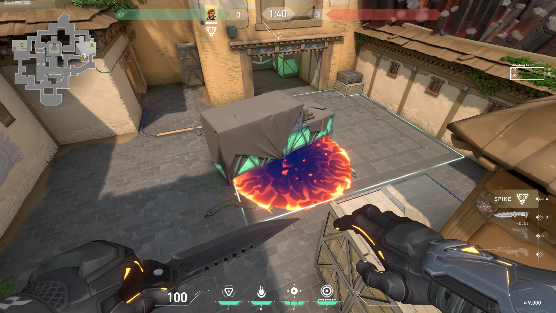 Brimstone Incendiary on Haven Defense Site A — step 4 of 4: Result