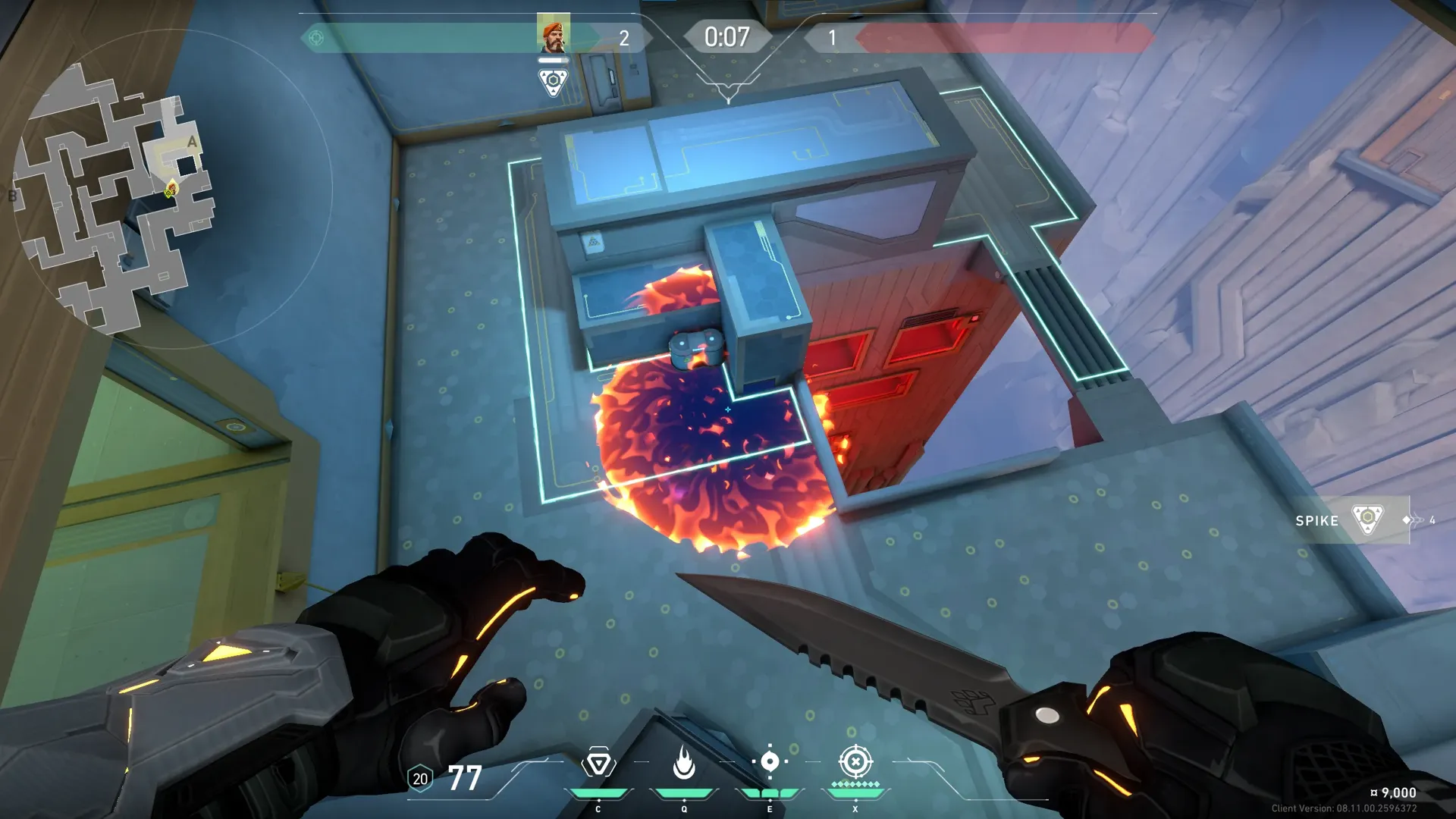 Brimstone Incendiary on Abyss Attack Site A — step 4 of 4: Result