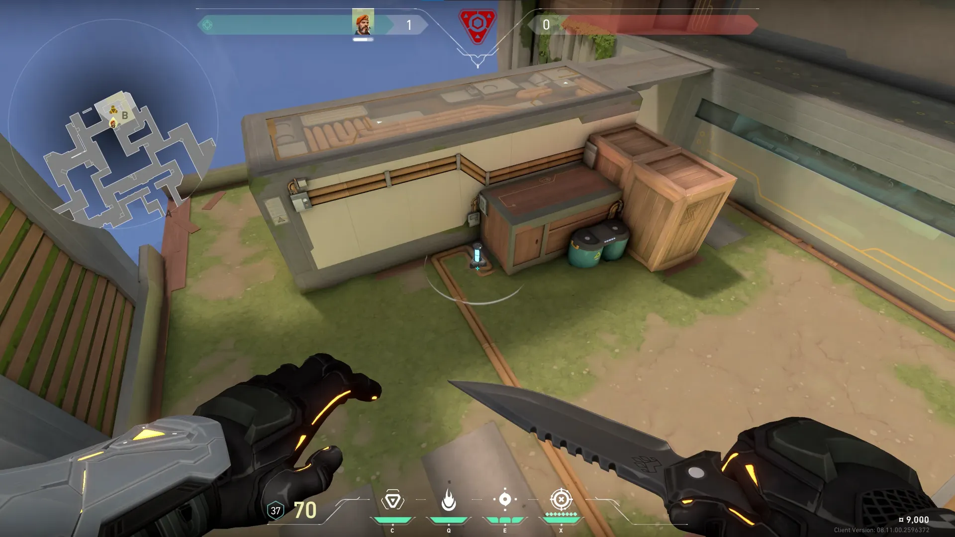 Abyss Stall Defuse - B Main to B Default Plant — Brimstone lineup on Abyss
