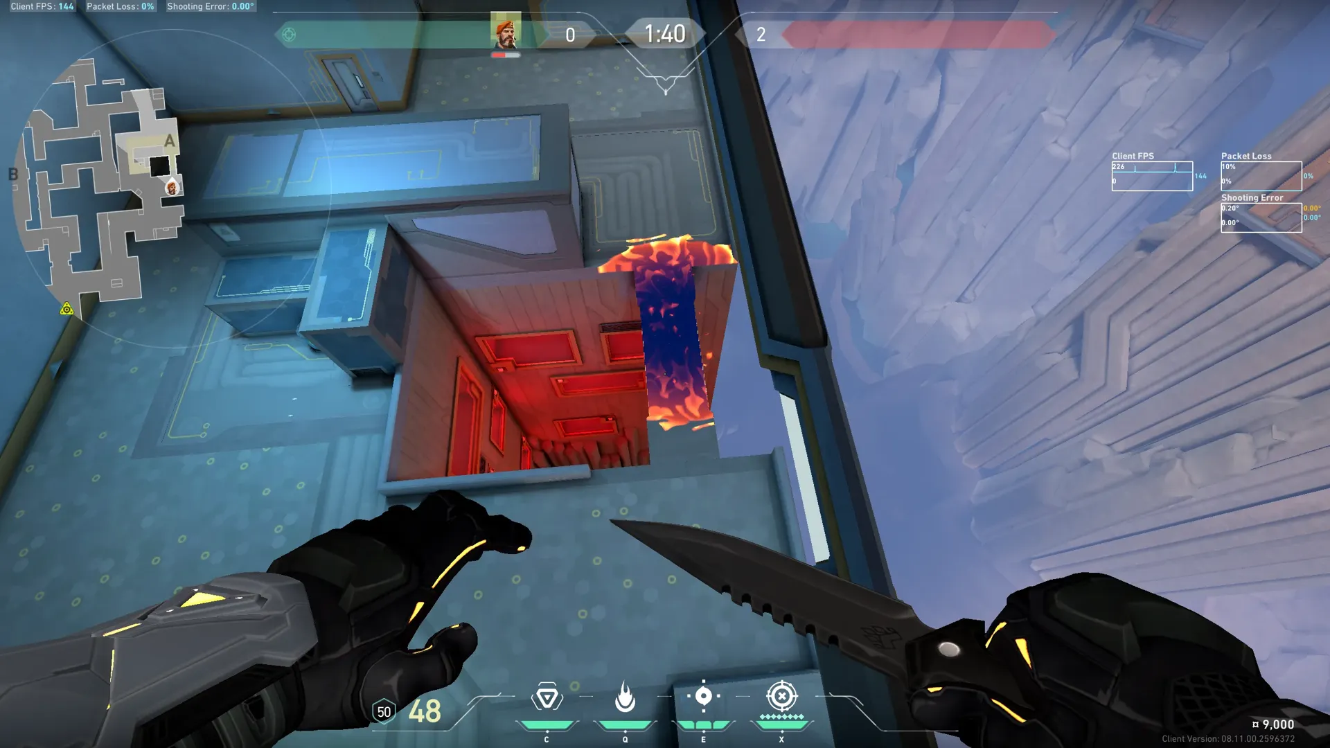 Brimstone Incendiary on Abyss Attack Site A — step 3 of 3: Result
