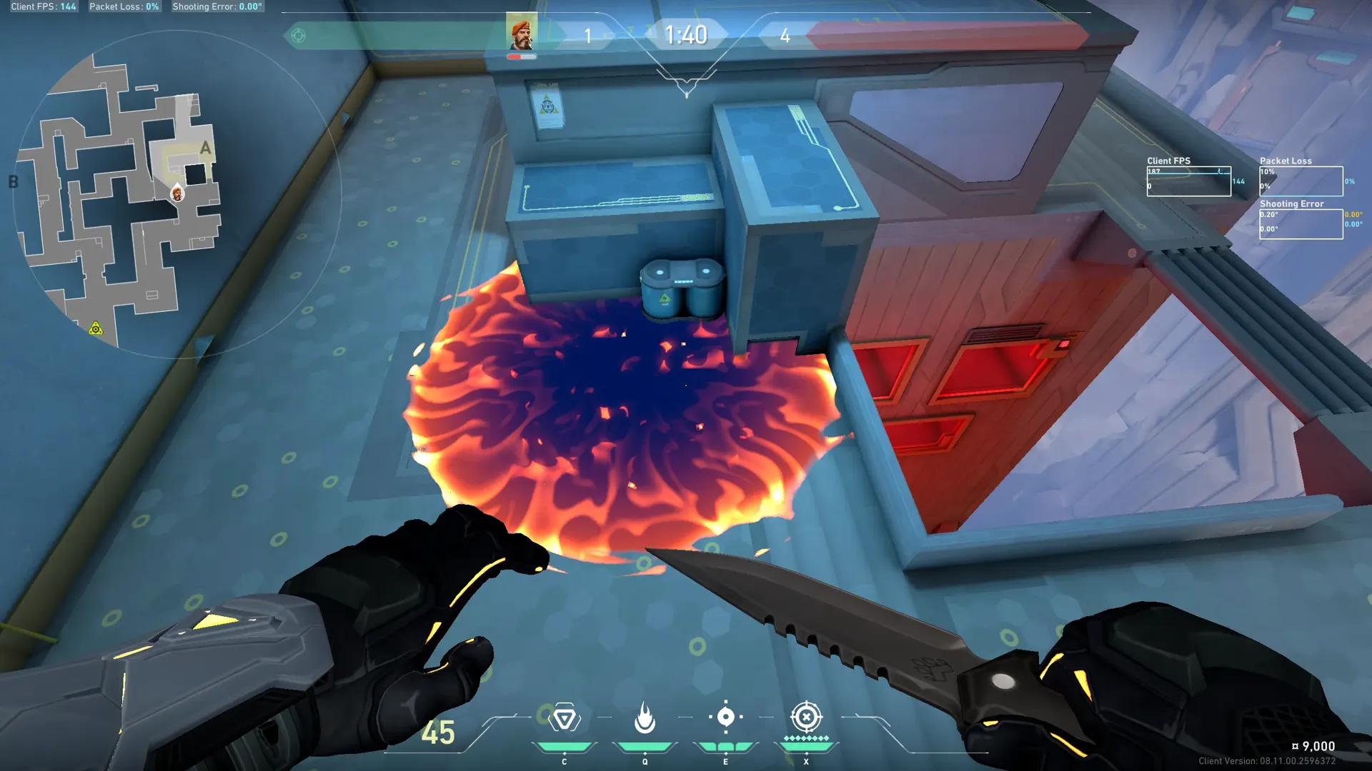 Brimstone Incendiary on Abyss Attack Site A — step 3 of 3: Result