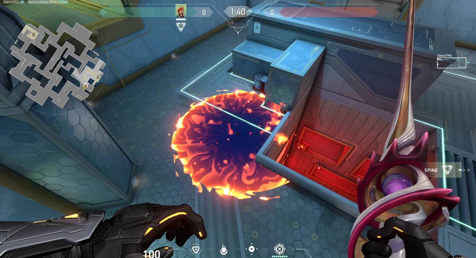 Brimstone Incendiary on Abyss Attack Site A — step 3 of 3: Result
