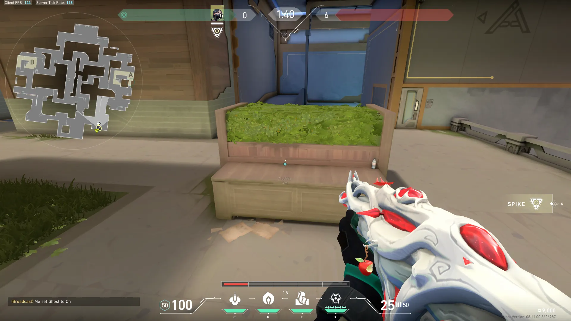 A Site Post Plant for Box Front (from A Lobby to A Site) — Viper lineup on Abyss