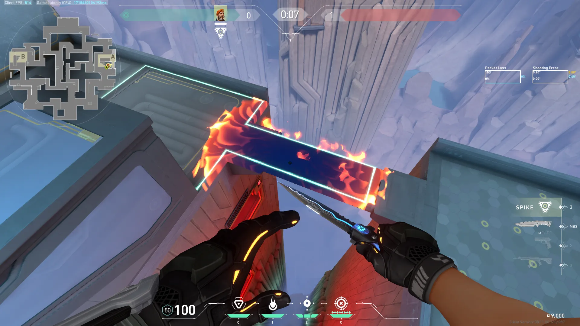 Brimstone Incendiary on Abyss Attack Site A — step 3 of 3: Result