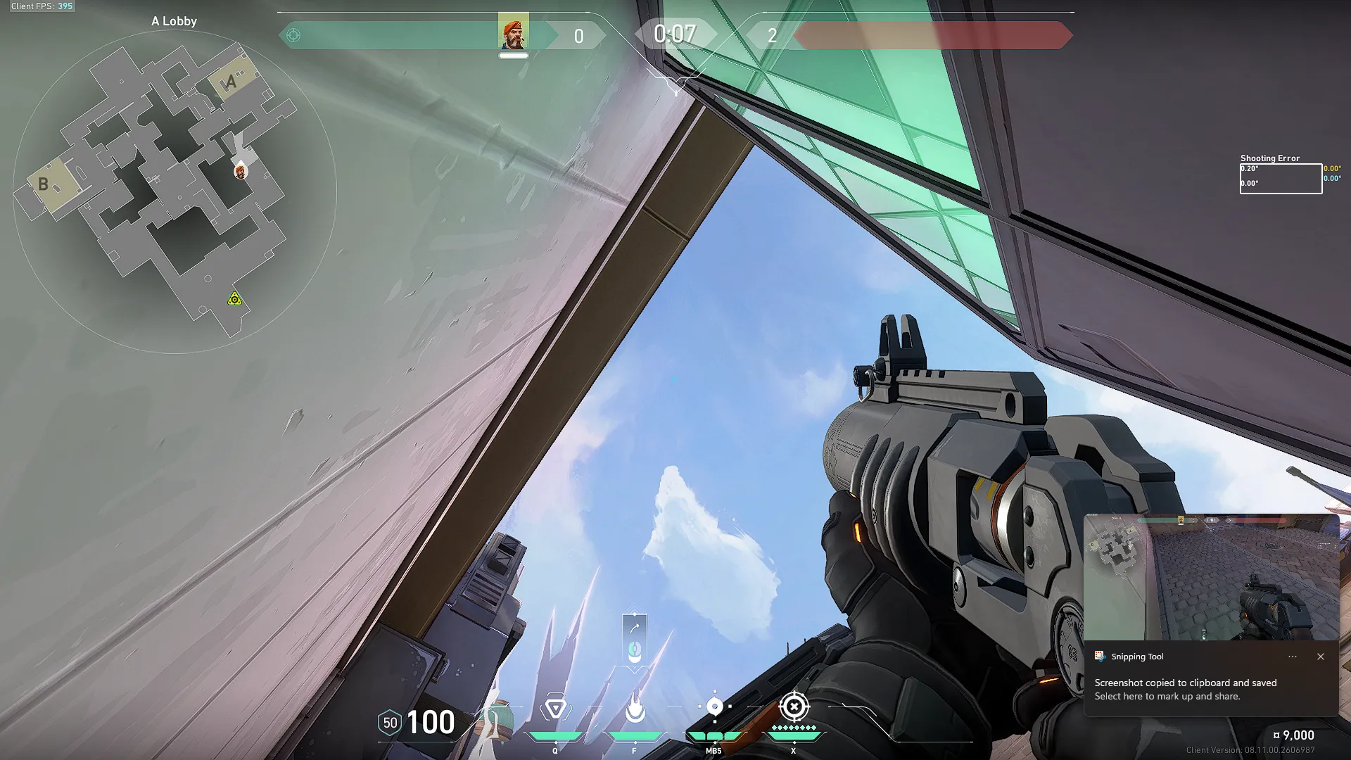 Brimstone Incendiary on Ascent Attack Site A — step 2 of 2: Result