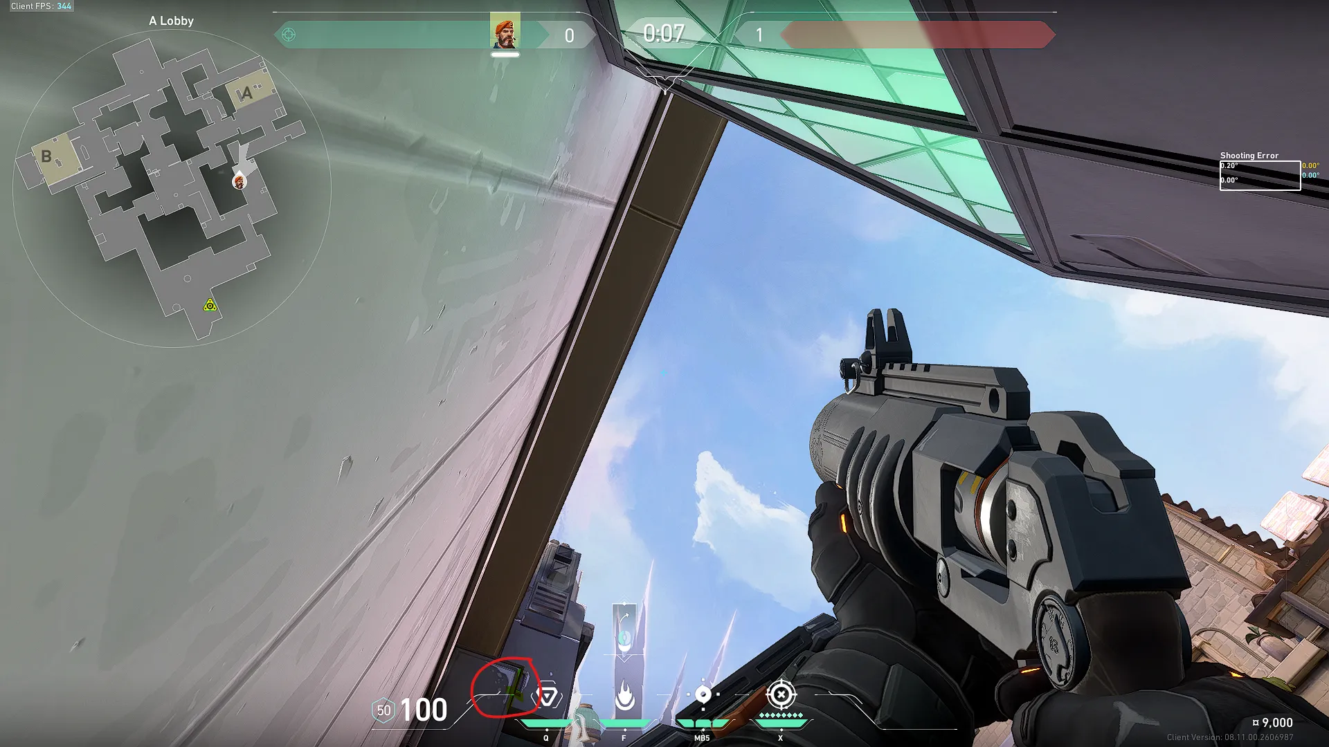 Brimstone Incendiary on Ascent Attack Site A — step 2 of 2: Result