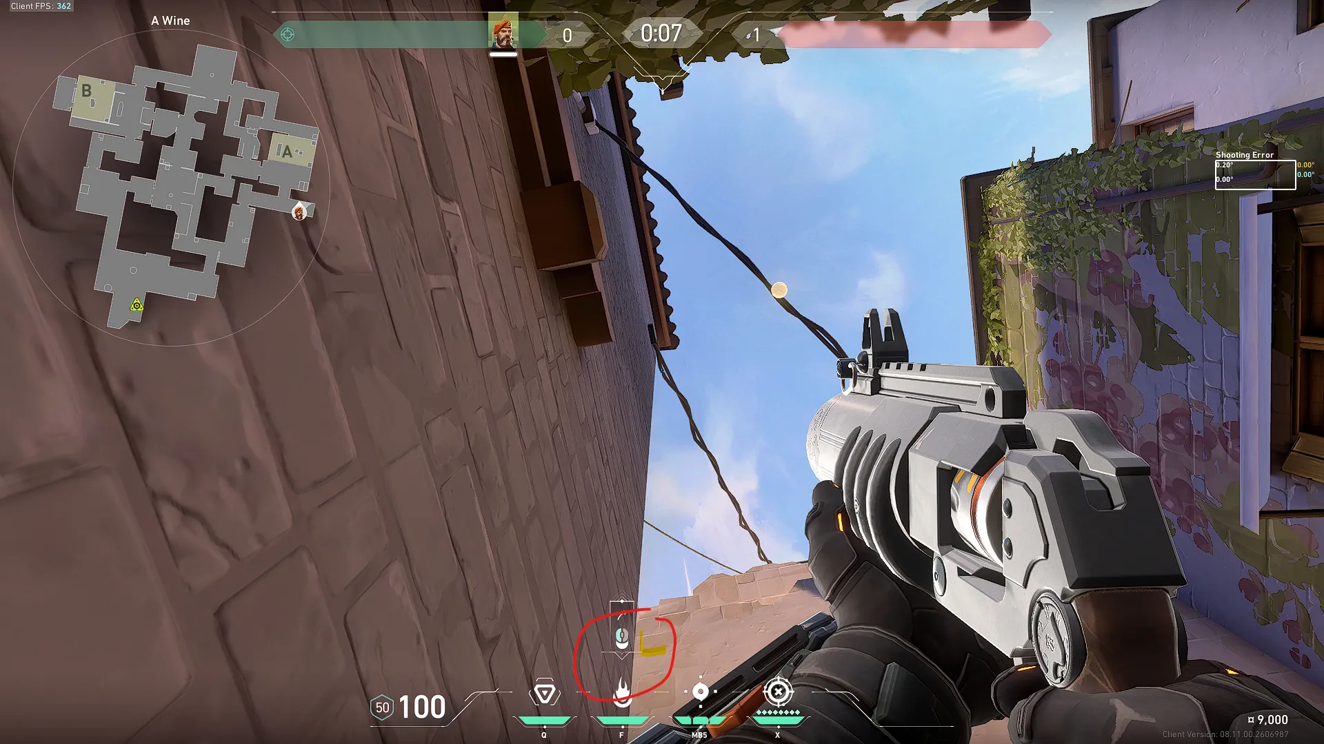 Brimstone Incendiary on Ascent Attack Site A — step 2 of 2: Result
