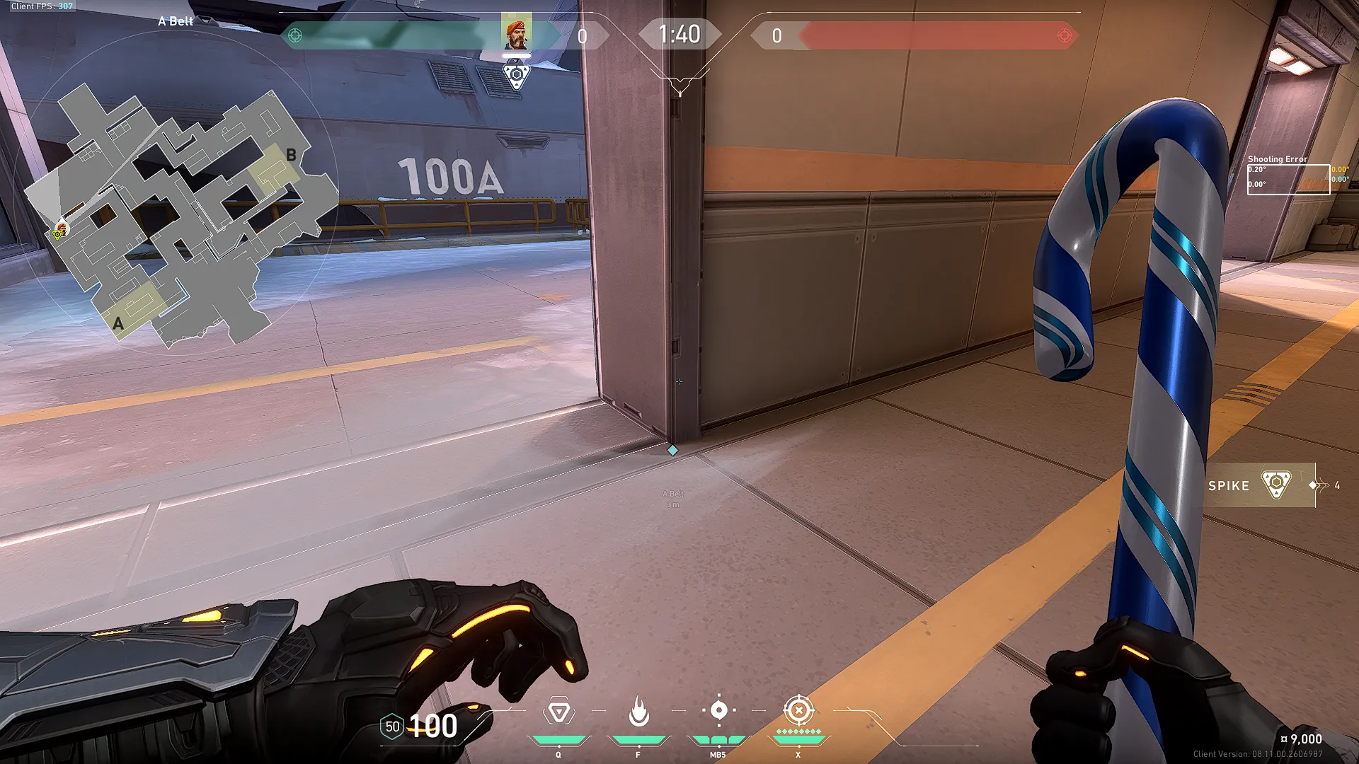 A Attacker Spawn to Default — Brimstone lineup on Icebox