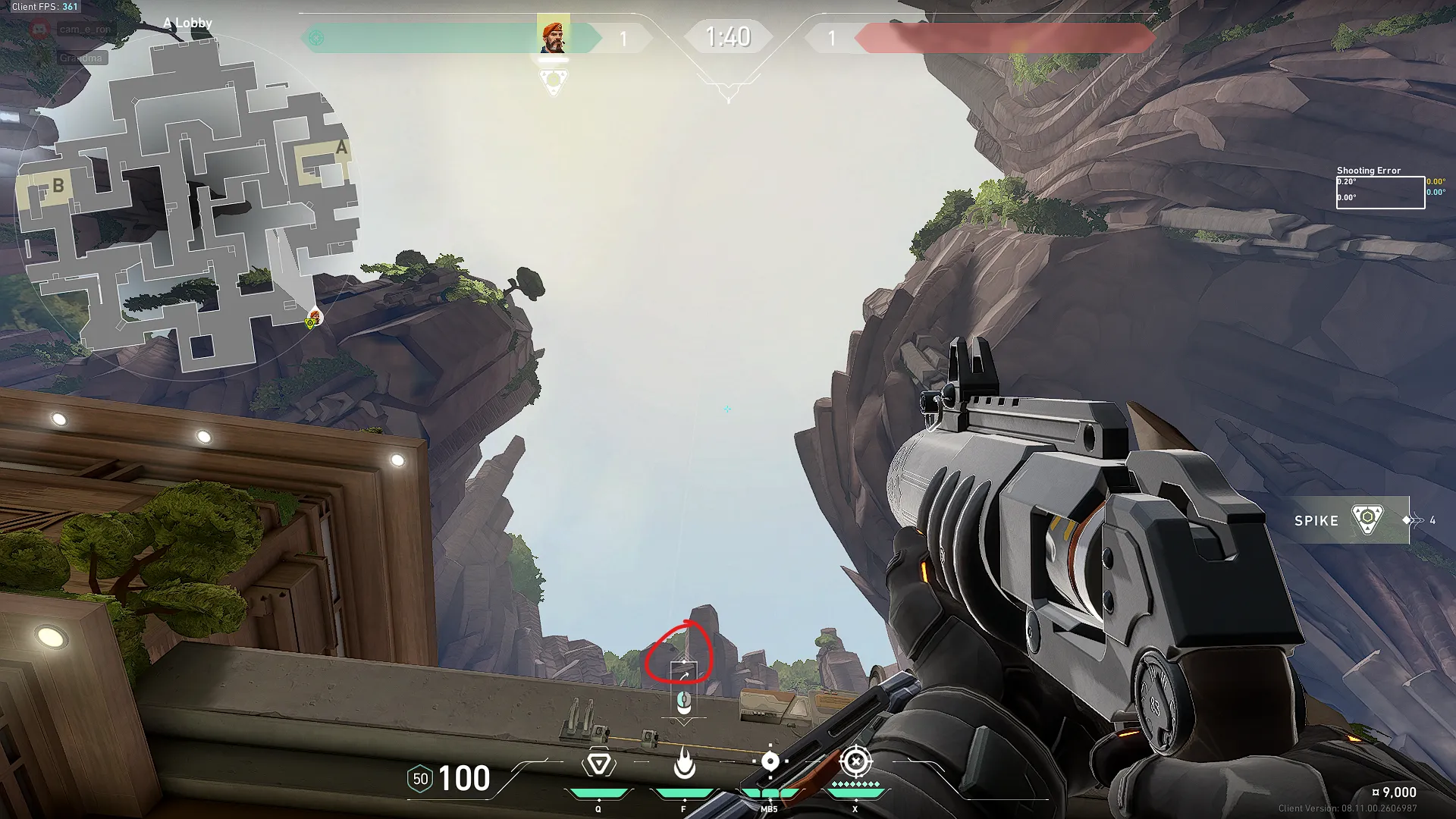 Brimstone Incendiary on Abyss Attack Site A — step 2 of 2: Result