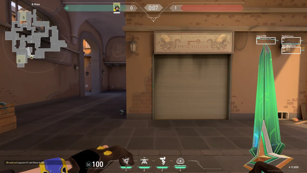 B Main to Market Attack — Killjoy lineup on Ascent