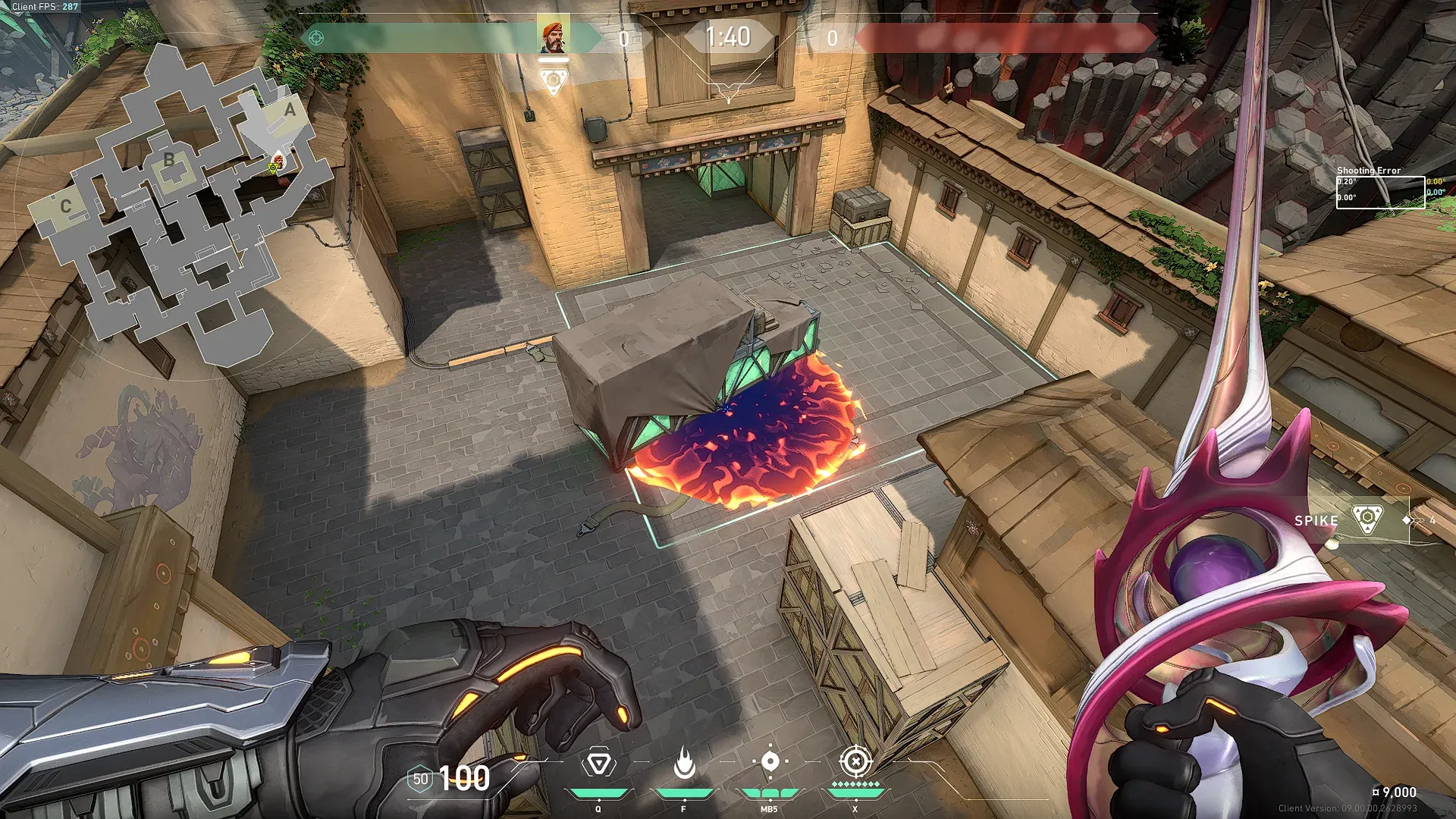 Brimstone Incendiary on Haven Attack Site A — step 3 of 3: Result