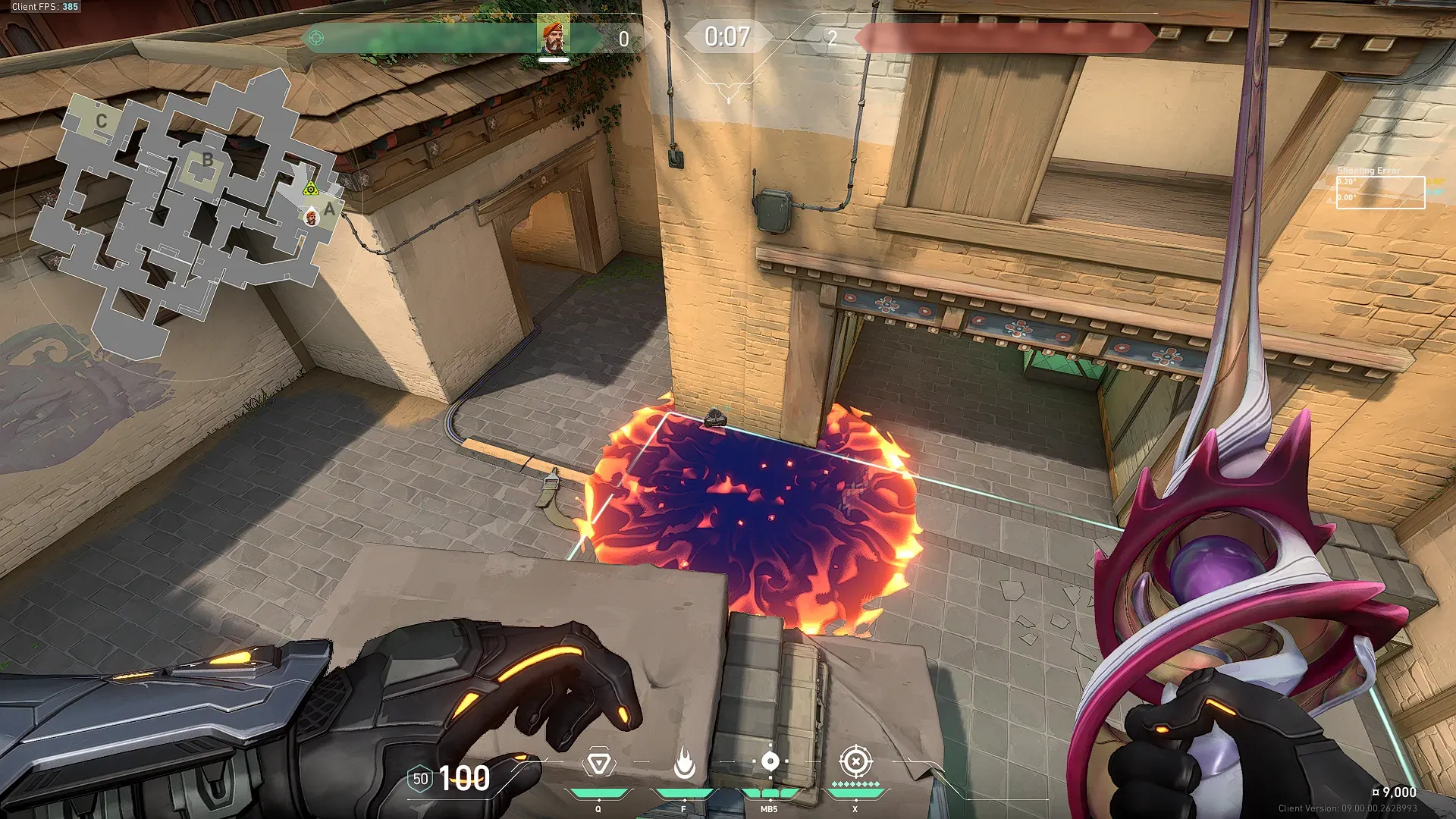 Brimstone Incendiary on Haven Attack Site A — step 3 of 3: Result