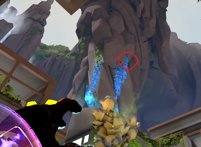 Killjoy Nanoswarm on Abyss Attack Site B — step 2 of 4: Aim — line up the shot