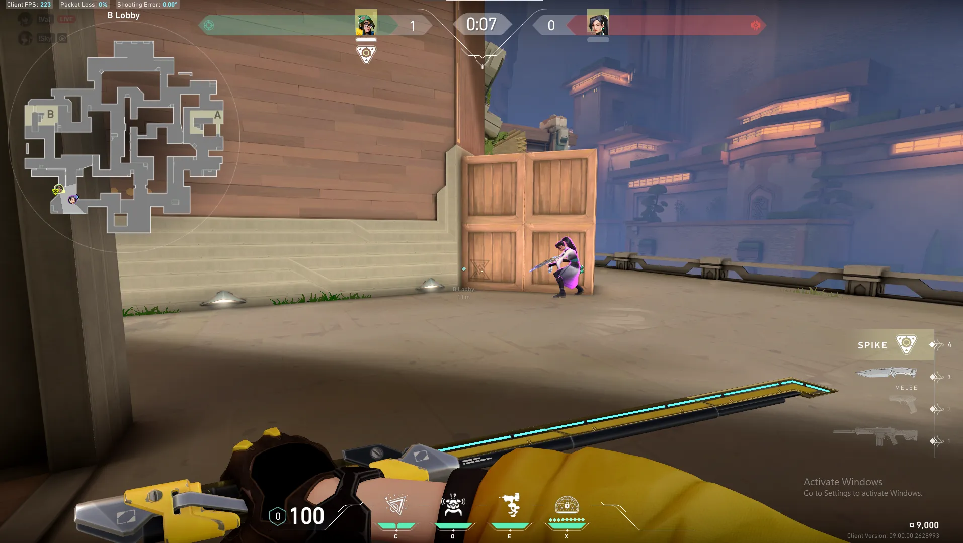 Post Plant B Lobby to Default — Killjoy lineup on Abyss
